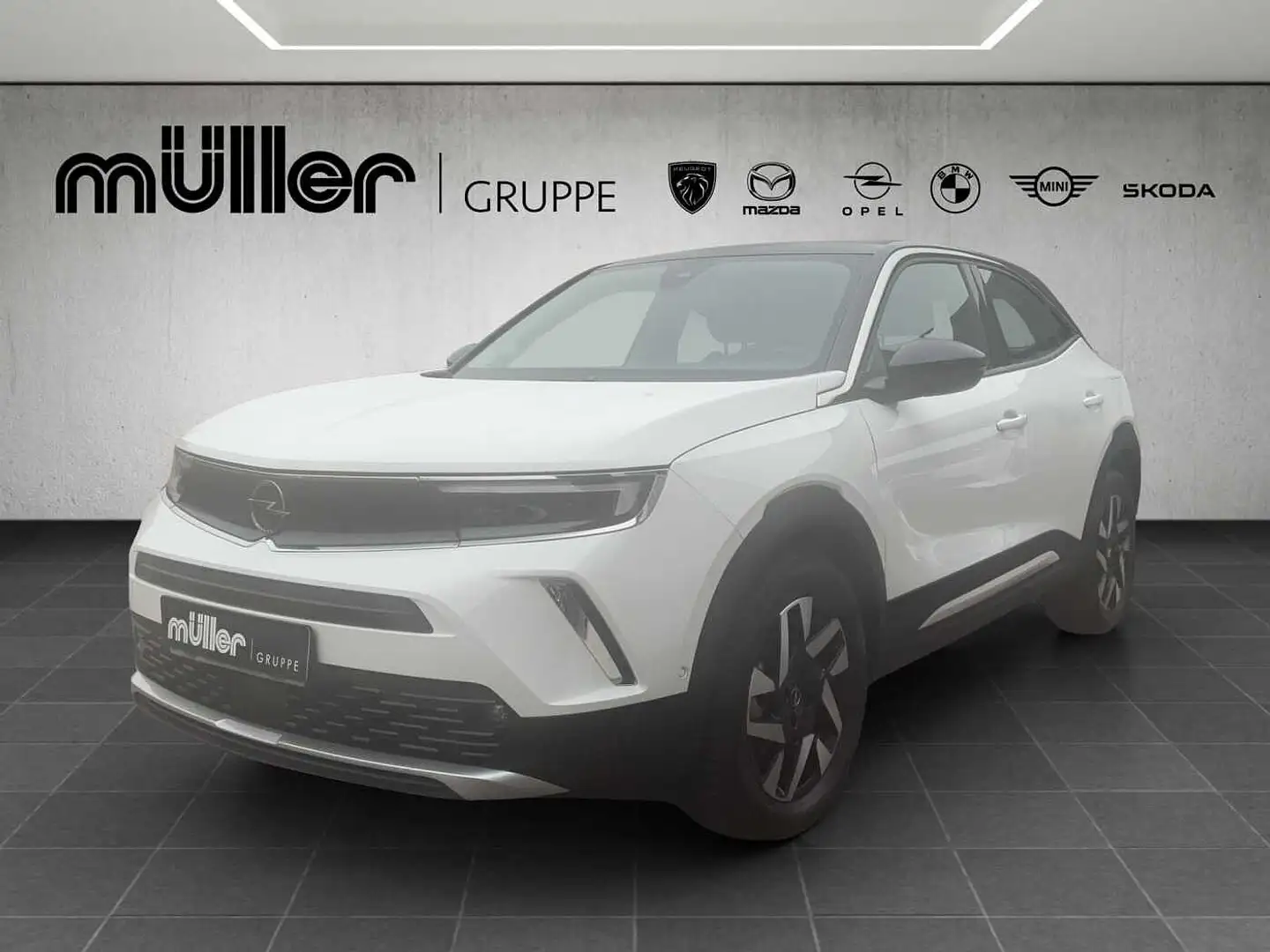 Opel Mokka-E Elegance Weiß - 1