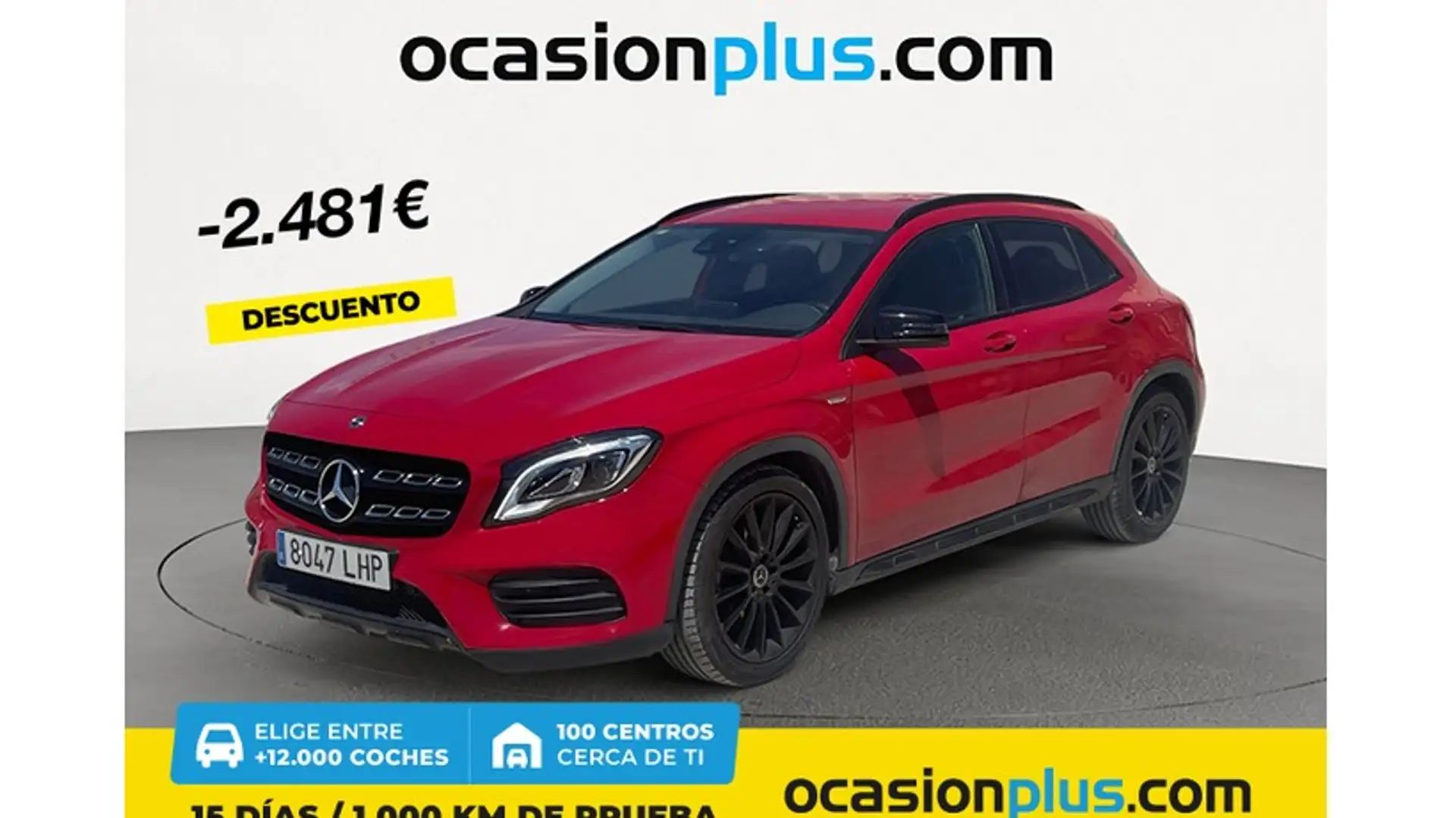 Mercedes-Benz GLA 180 7G-DCT Rojo - 1