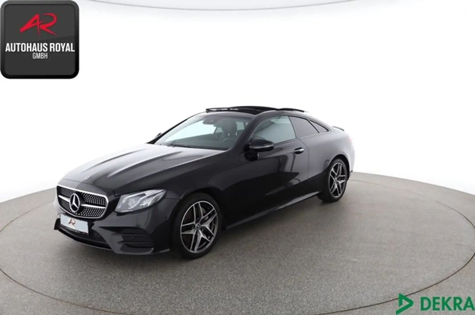 Mercedes-Benz E 450 Coupe 4M AMG NIGHT BURMESTER,KEYLESSGO,SH Zwart - 1
