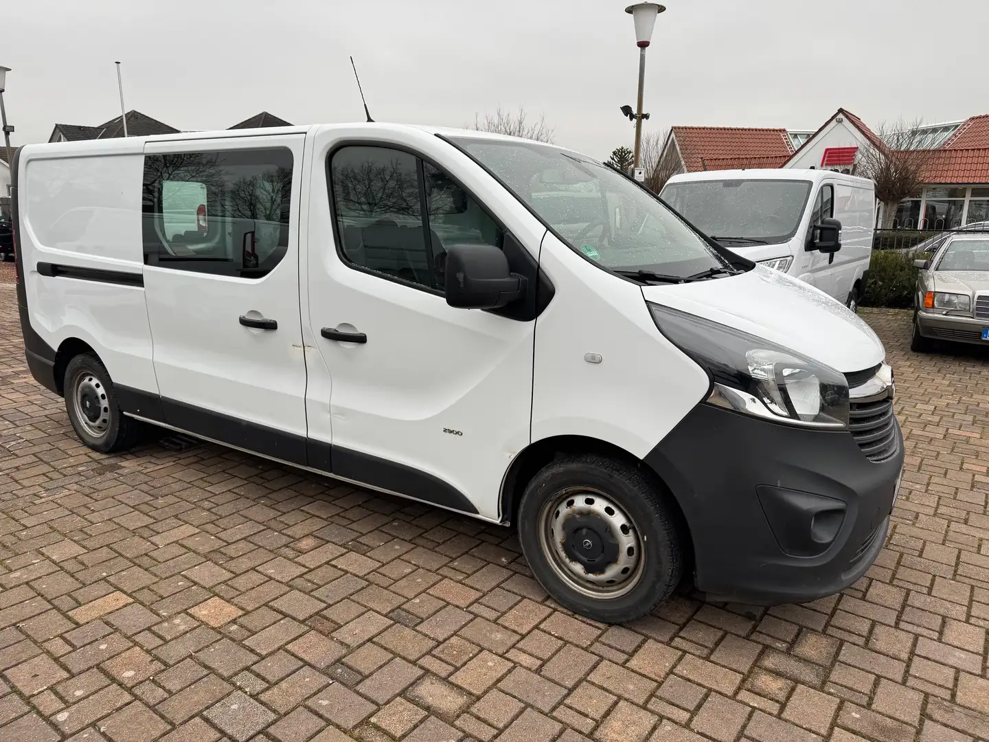 Opel VIVARO-B Bi Turbo L2 H1 KLIMA AHK FAHRTENSCHR. Weiß - 2
