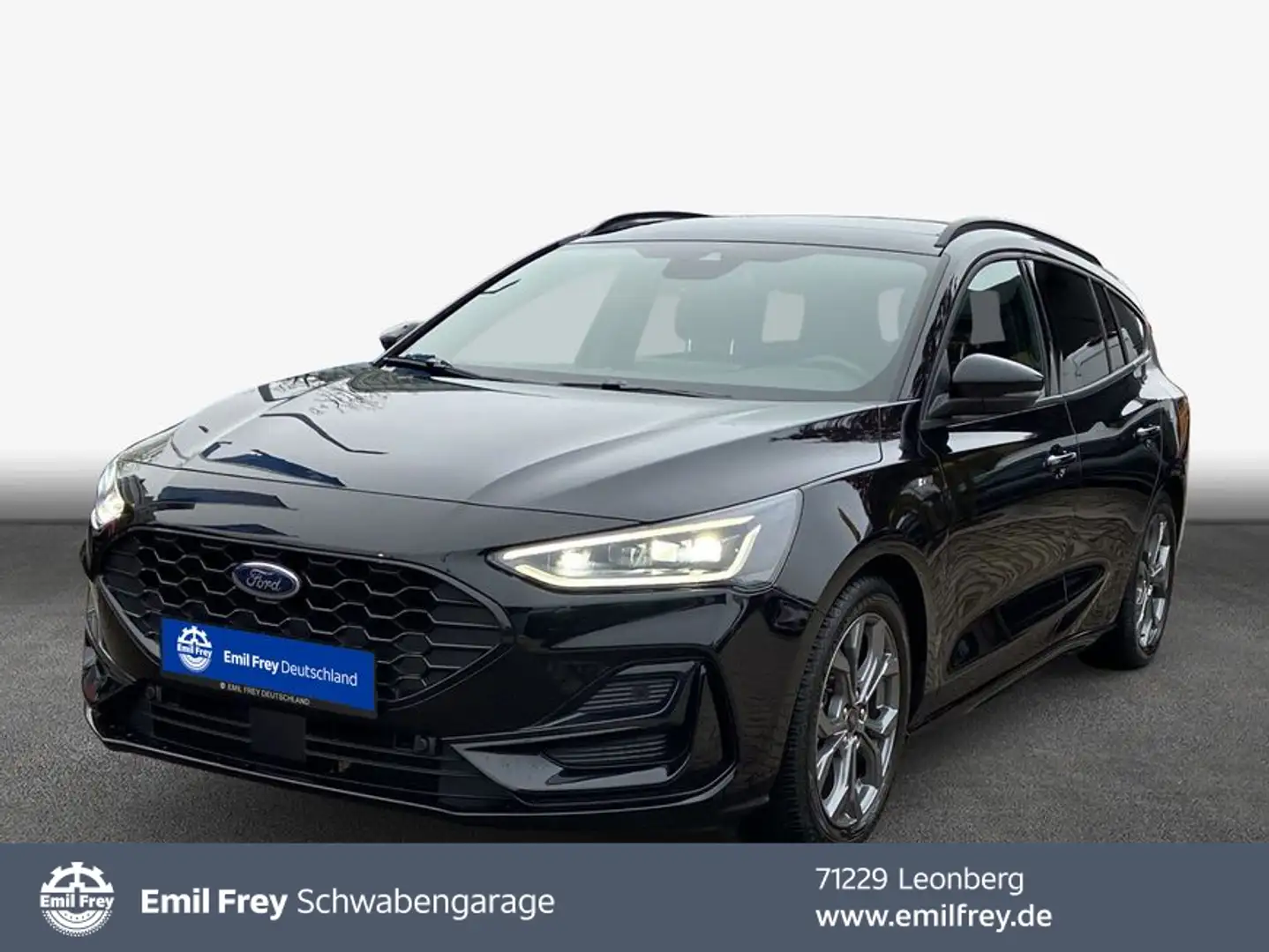 Ford Focus Turnier 1.0 Hybrid Aut. ST-LINE X *AHK *PANO Schwarz - 1