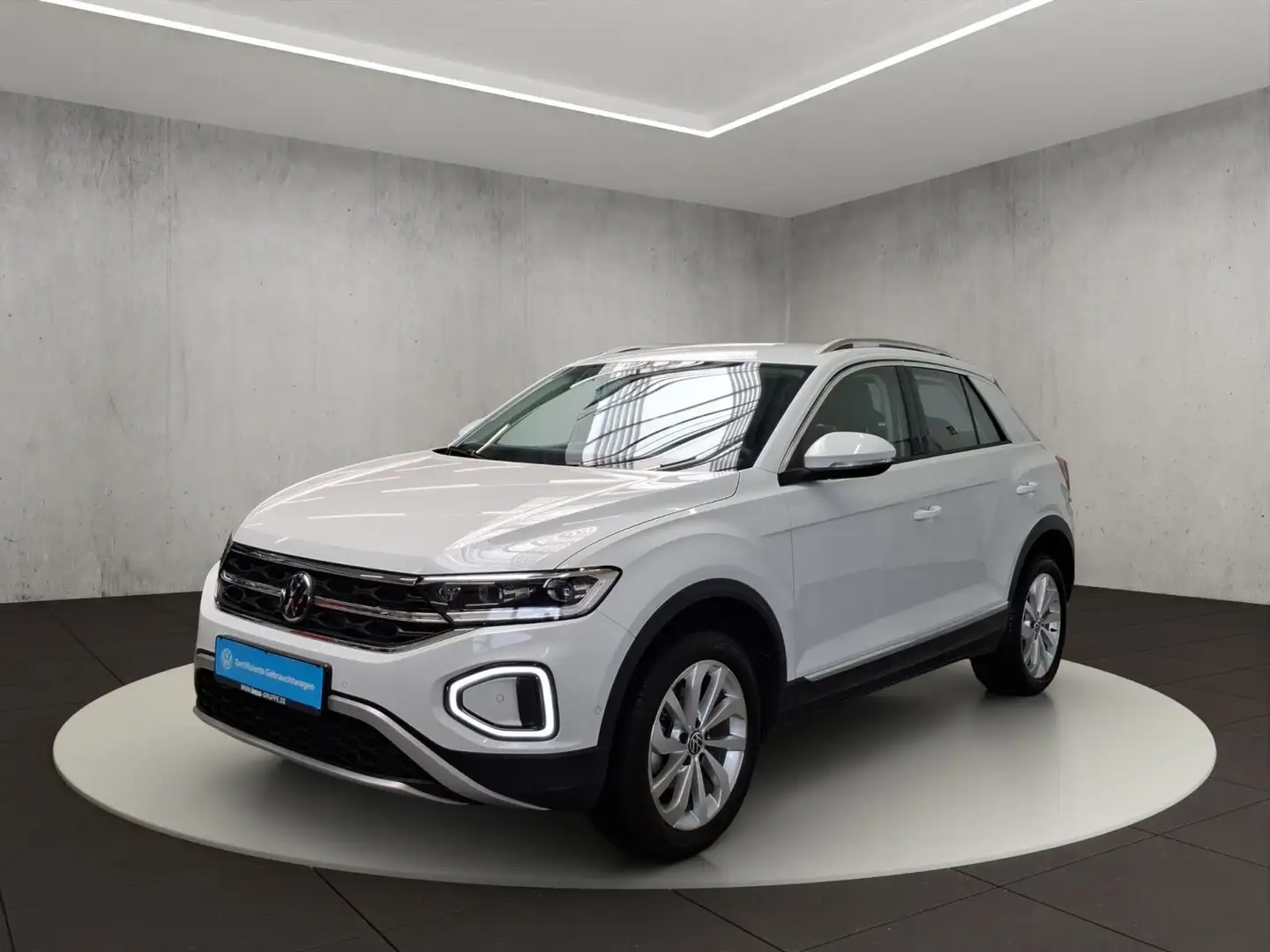 Volkswagen T-Roc Style 1.5 l TSI OPF 110 kW (150 PS ) 7-Gan Blanc - 1