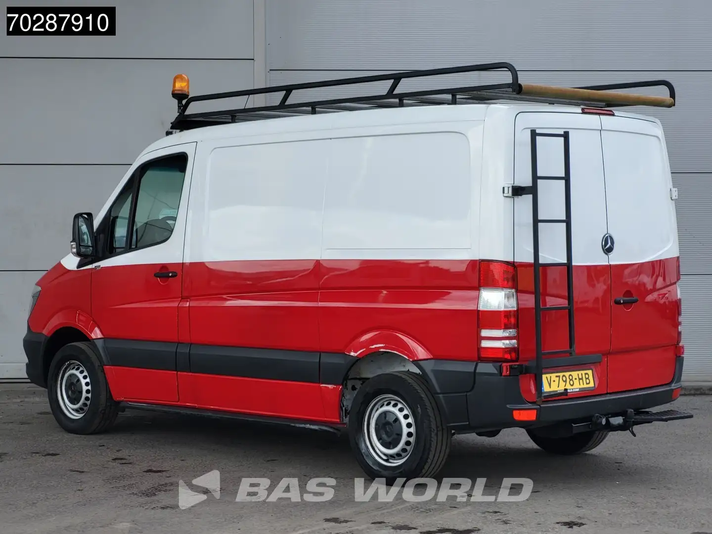 Mercedes-Benz Sprinter 214 CDI L2H1 Navi Airco Cruise Imperiaal Navi Euro Wit - 2