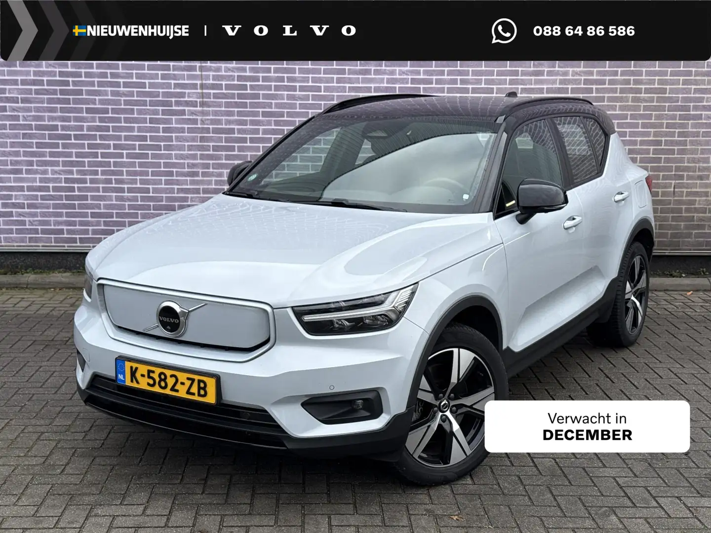 Volvo XC40 Recharge P8 AWD R-Design 78 kWh | Adaptive cruise Gris - 1