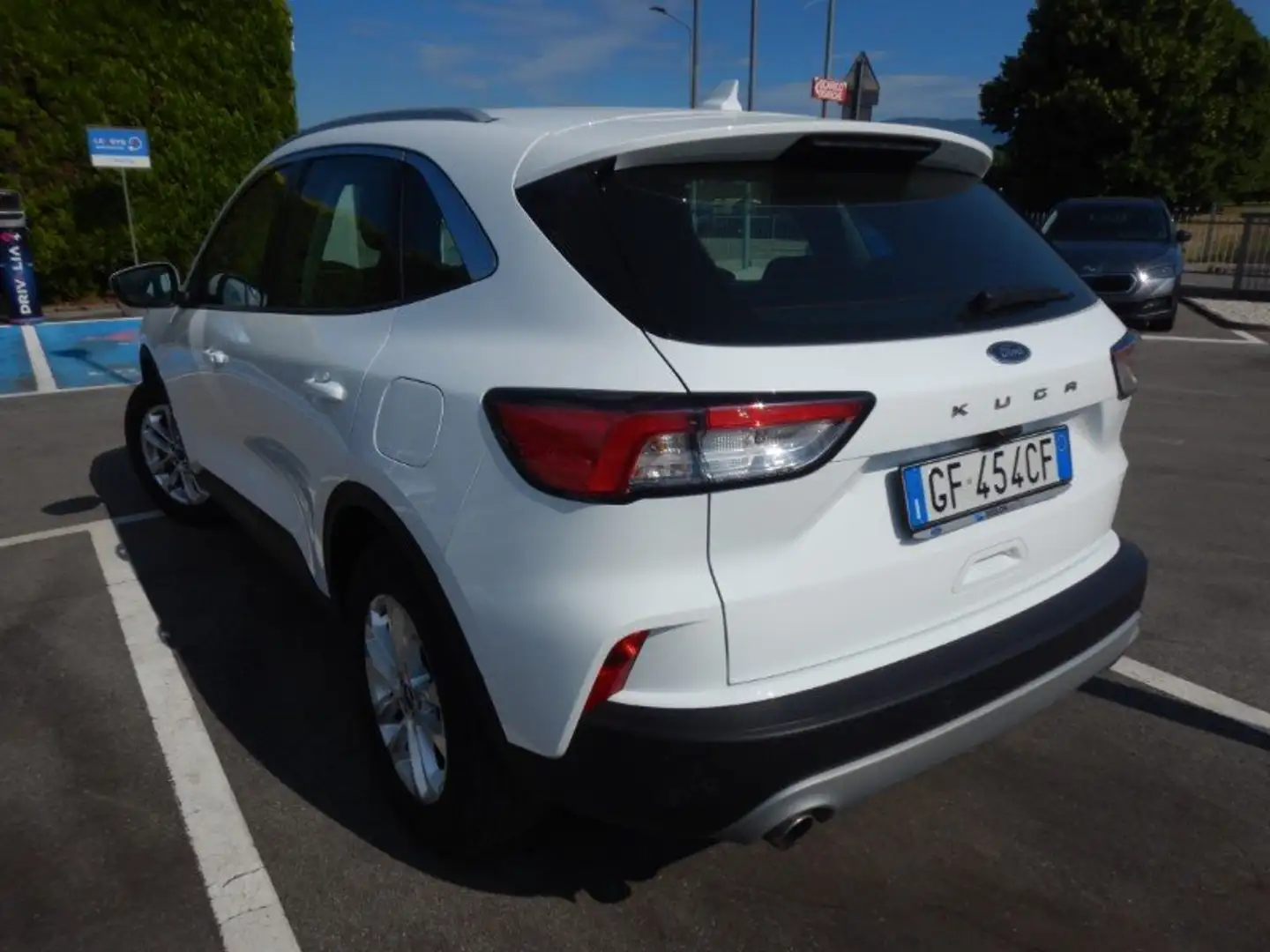 Ford Kuga 120cv AUTOMATICA*NO VINCOLI FINANZ*NAVI UNIPRO Blanc - 2