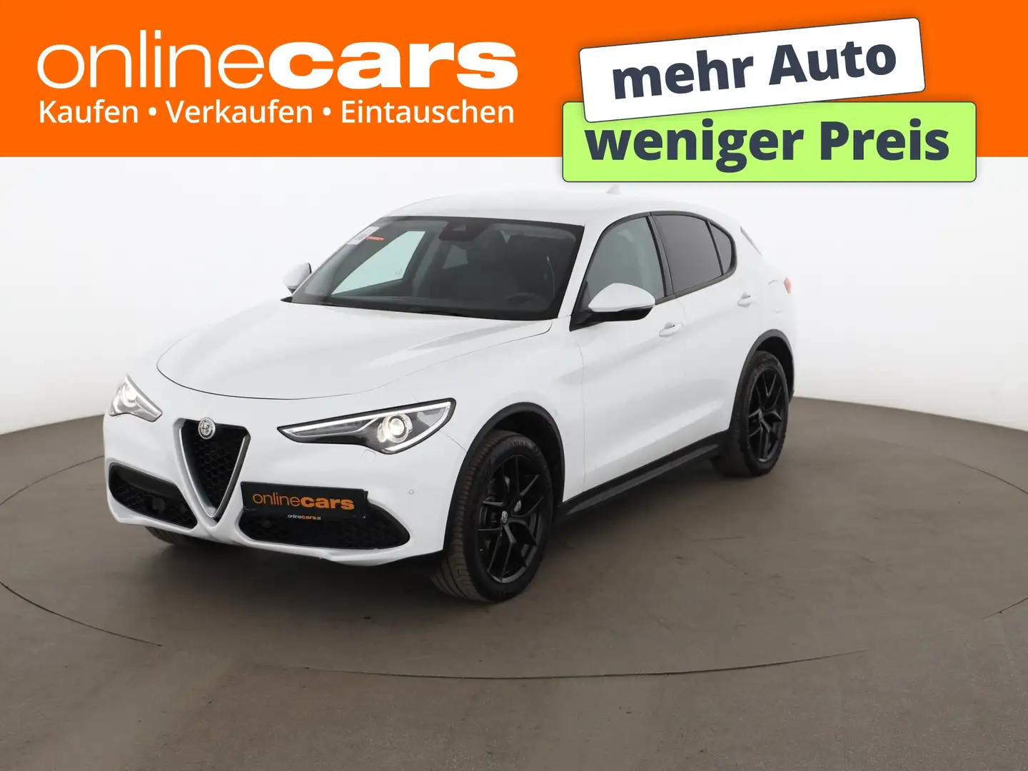 Alfa Romeo Stelvio 2.2 JTDM Super Q4 Aut XENON AHK RADAR Weiß - 1