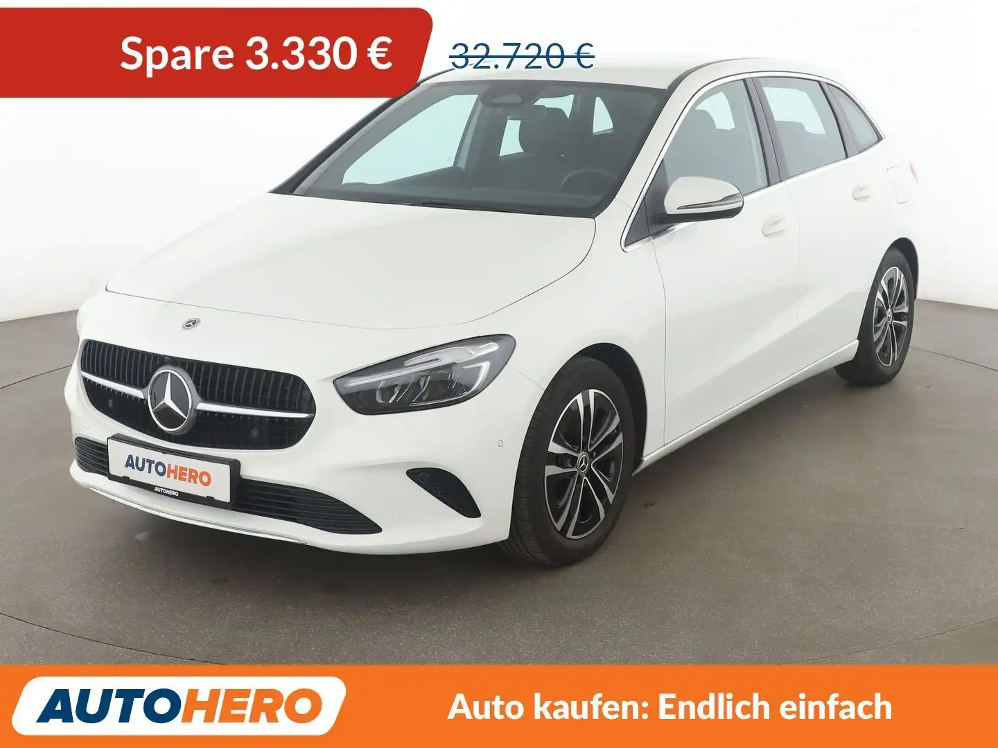 Mercedes-Benz B 220 B 220 d Progressive Aut.*NAVI*LED*TEMPO*CAM*SHZ Weiß - 1