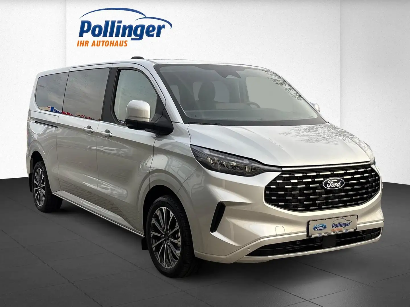 Ford Tourneo Custom AWD 320 L2 Titanium X Silber - 2