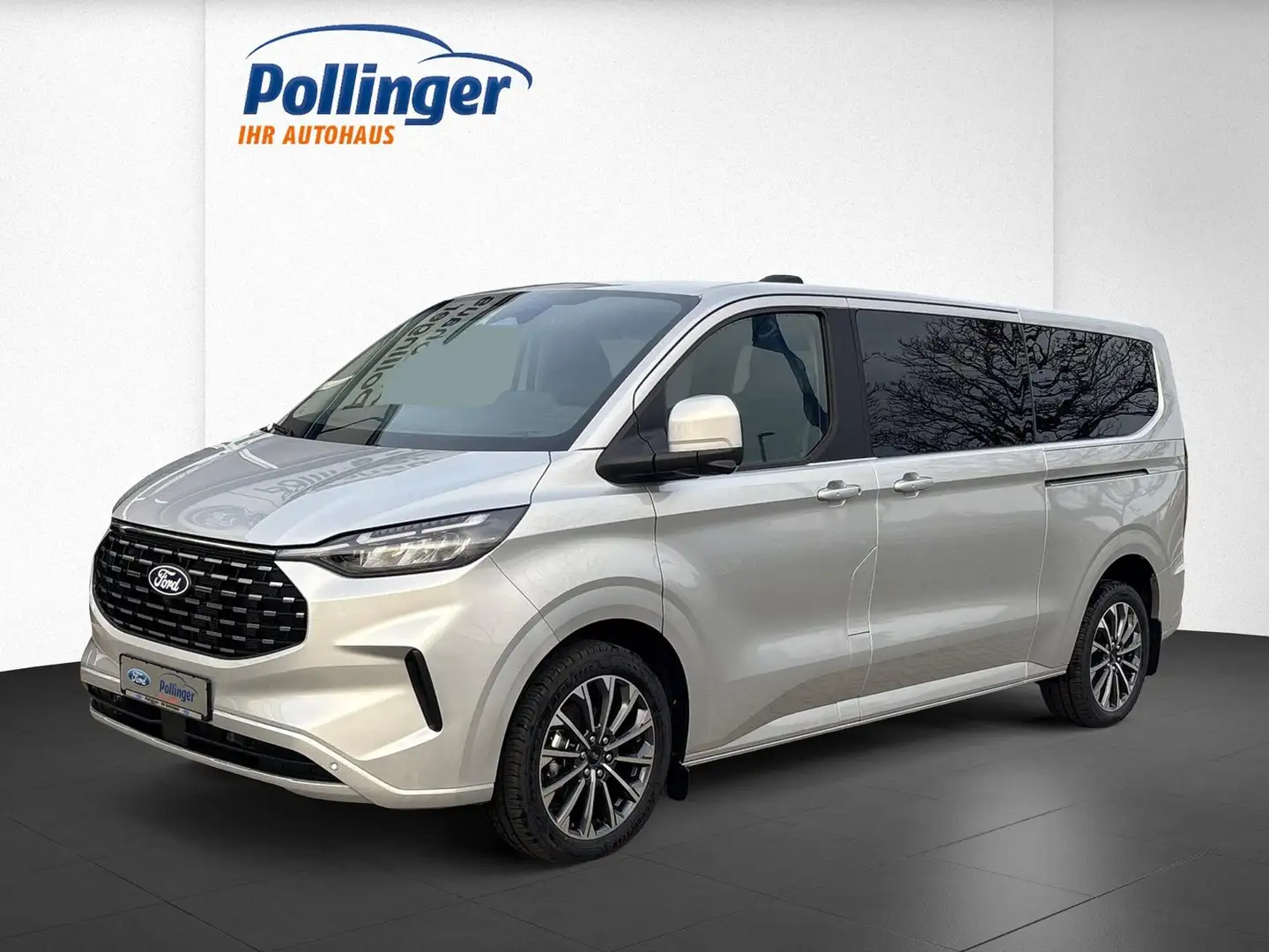 Ford Tourneo Custom AWD 320 L2 Titanium X Silber - 1