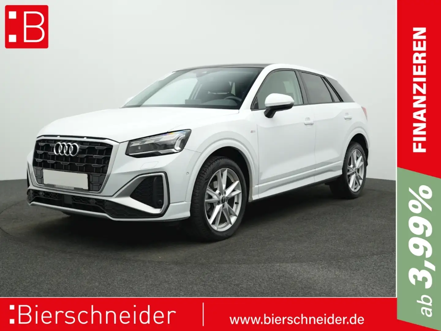 Audi Q2 35 TFSI S-tronic s-line MATRIX PANO VIRTUAL 18 Weiß - 1