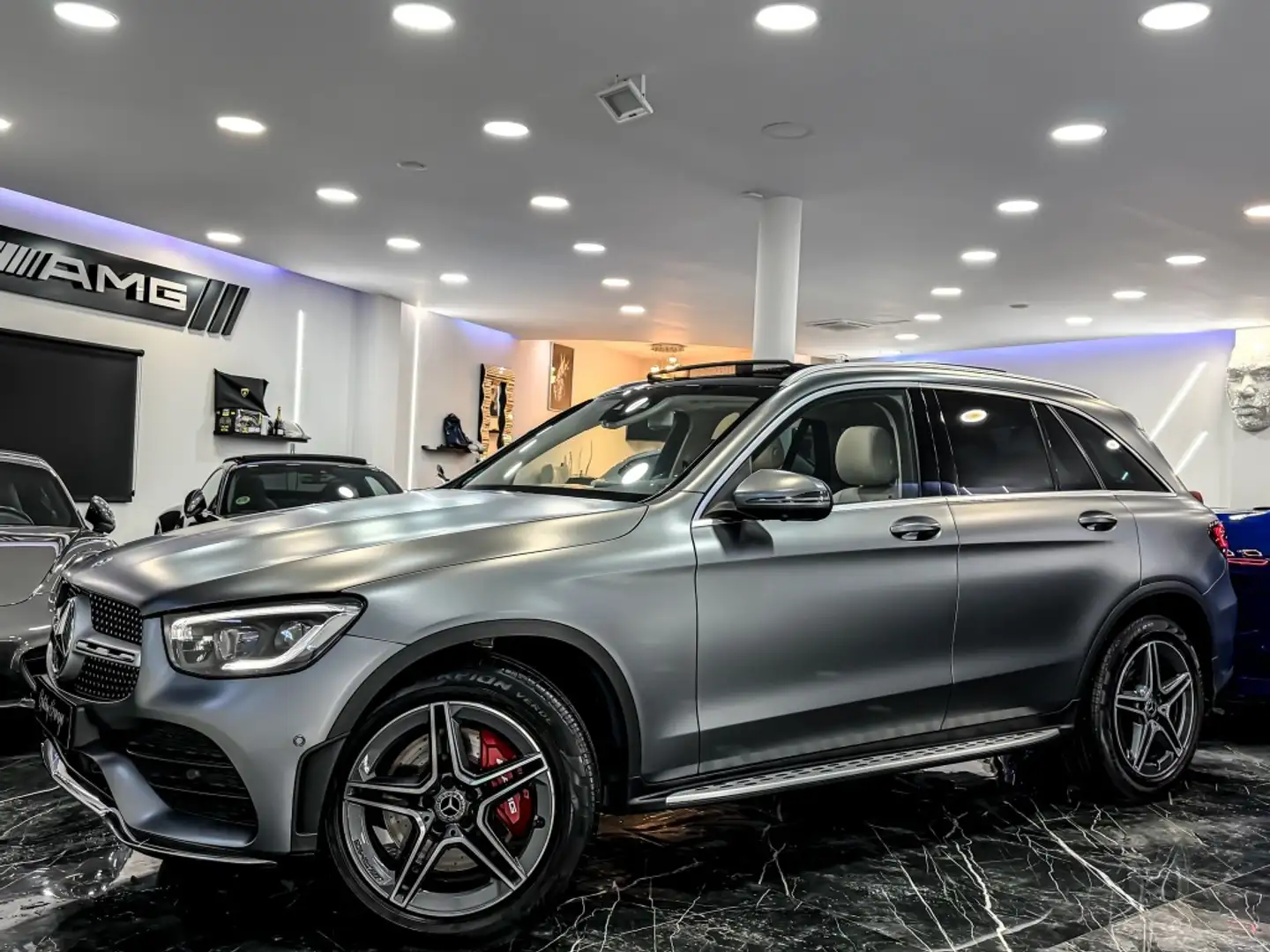 Mercedes-Benz GLC 220 220d 4Matic 9G-Tronic Gris - 1