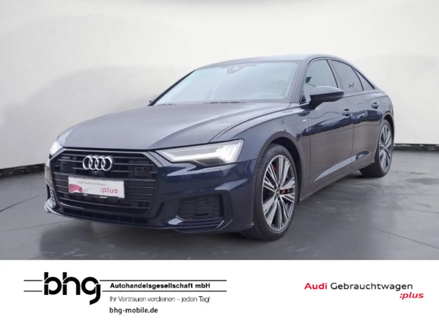 Audi A6 55 TFSIe quattro sport Leder B&O Blau - 1