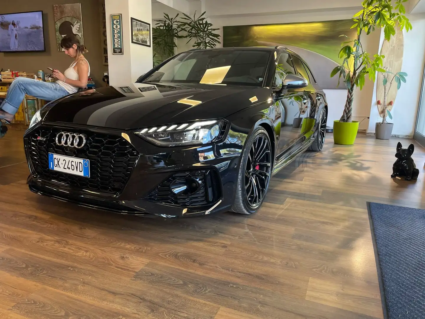 Audi RS4 Avant 2.9 tfsi quattro 450cv tiptronic + CERAMIC Negro - 1