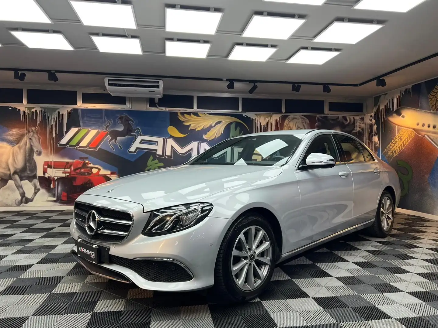 Mercedes-Benz E 220 E 220d Sport 4matic auto (338) Argento - 1
