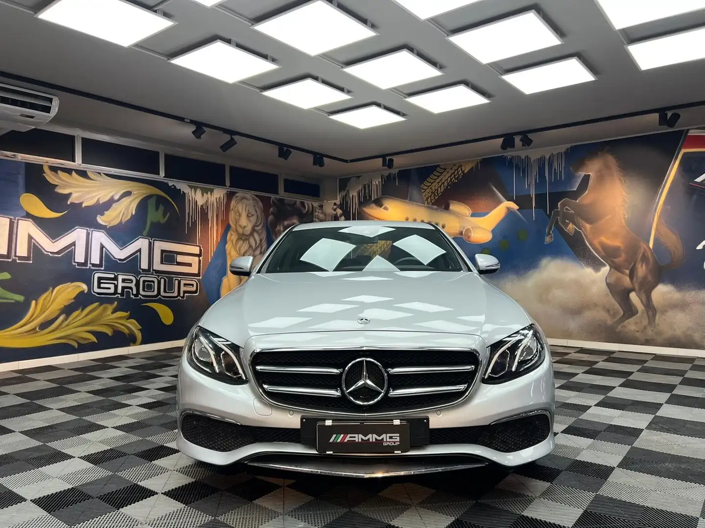 Mercedes-Benz E 220 E 220d Sport 4matic auto (338) Argento - 2