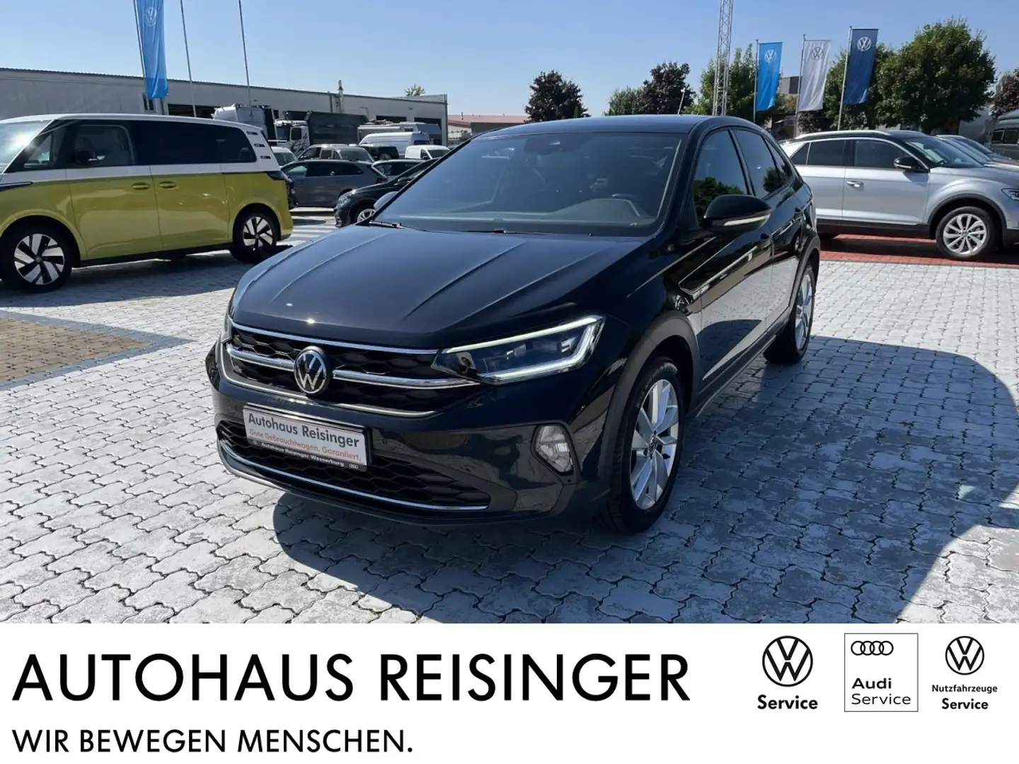 Volkswagen Taigo 1.5 TSI Move DSG (IQLight,AHK,RearView,Panorama) Schwarz - 1