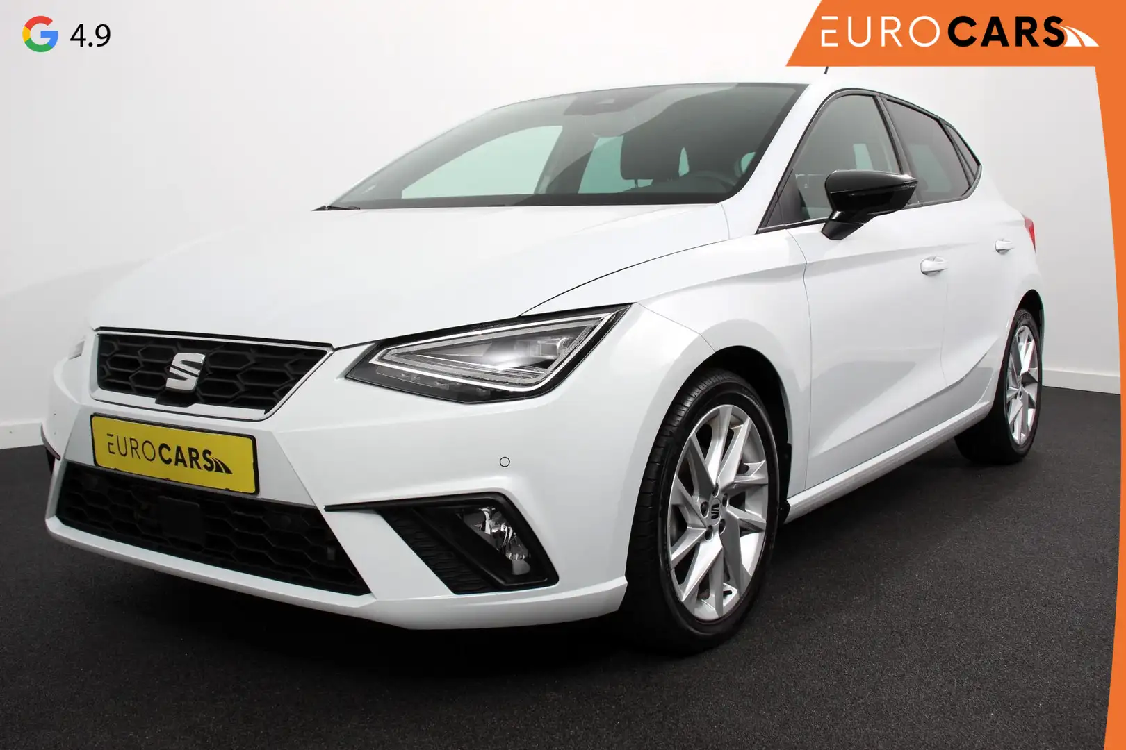 SEAT Ibiza 1.0 TSI 110 pk Automaat FR | Navigatie Apple Carpl Blanc - 1