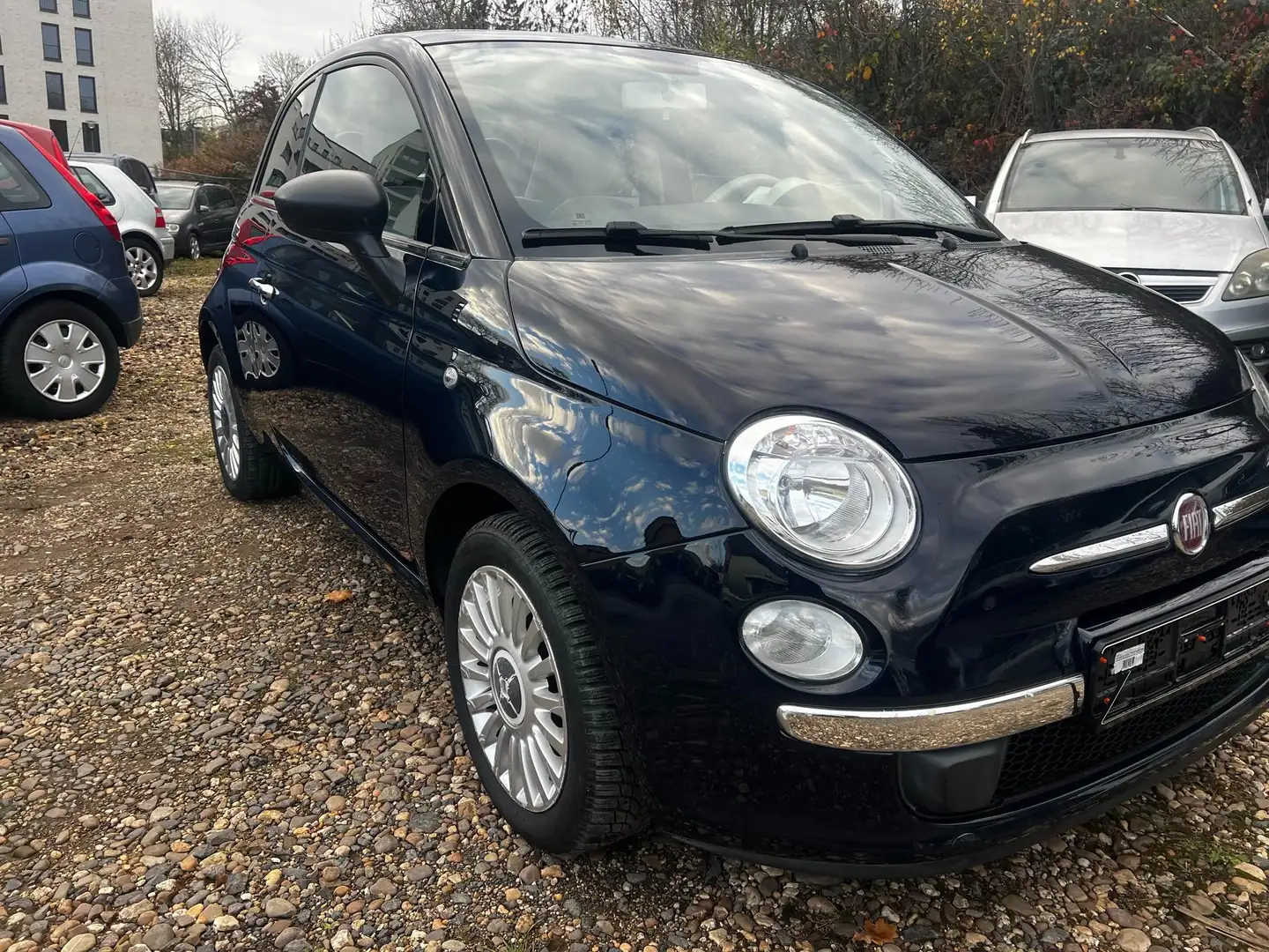 Fiat 500 Blau - 1