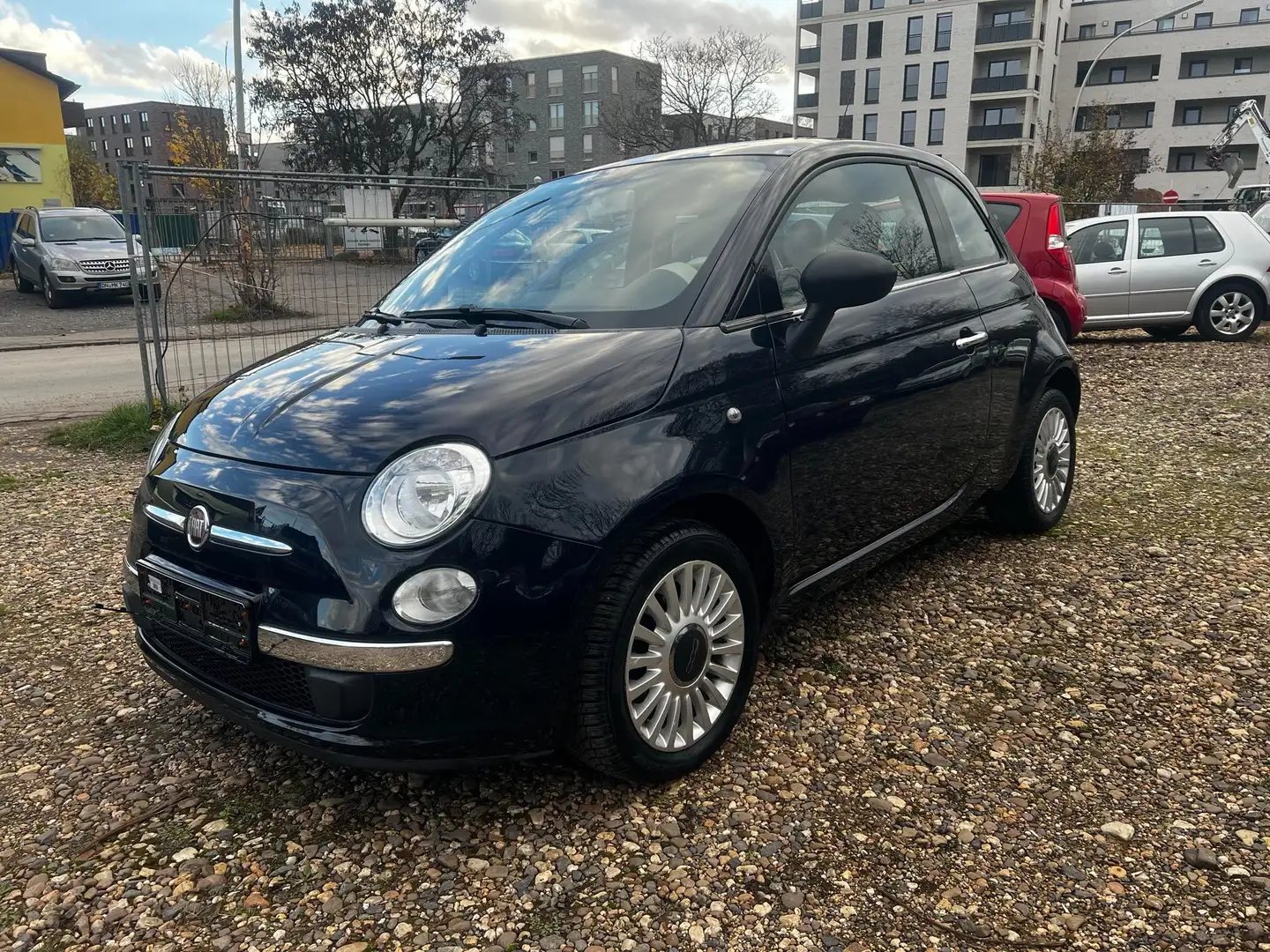 Fiat 500 Blau - 2
