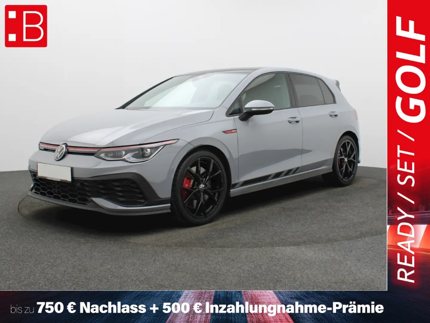 Volkswagen Golf GTI 8 2.0 TSI DSG Clubsport PANO NAVI PRO KESSY 19 EST Gri - 1