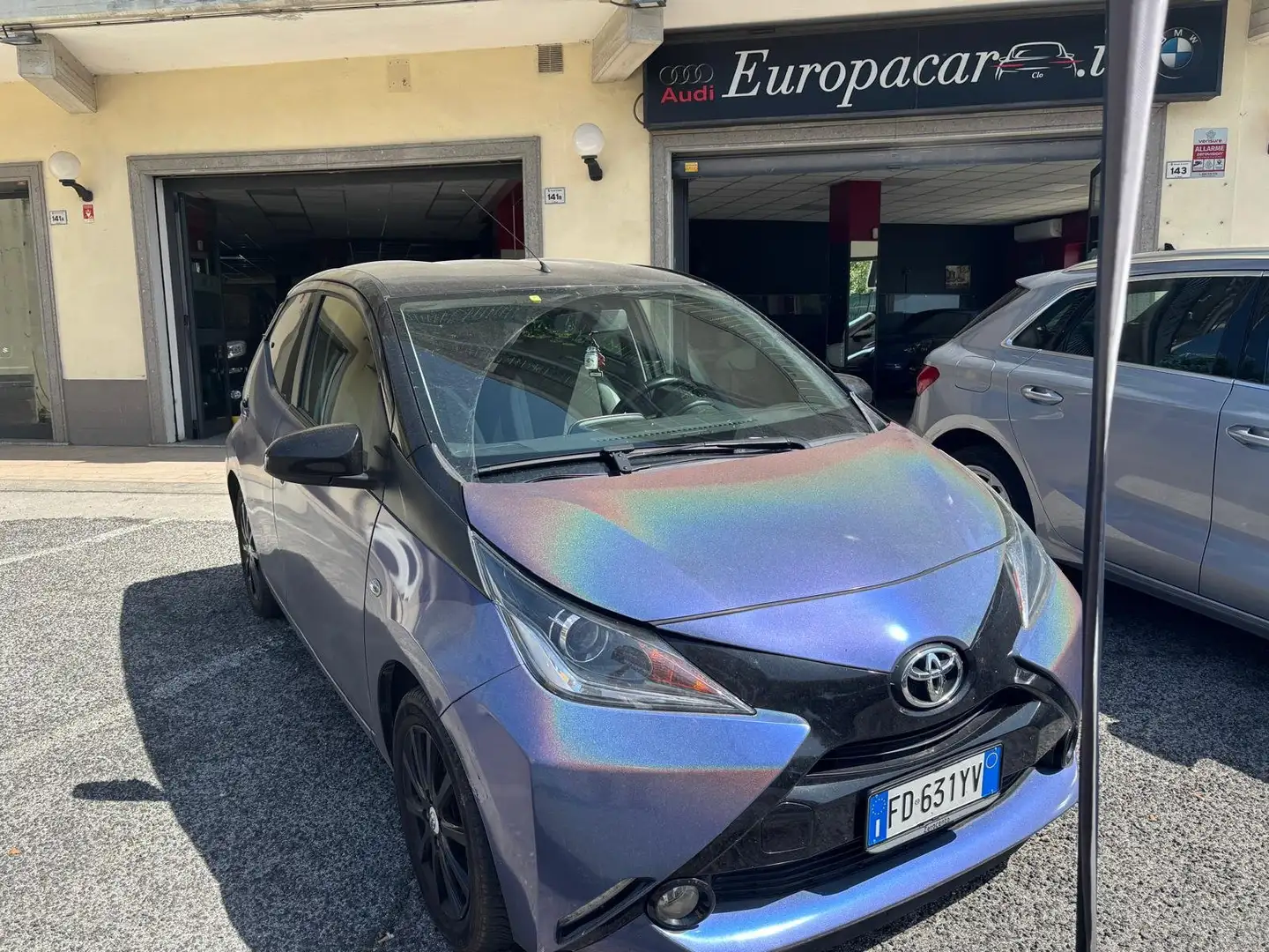 Toyota Aygo Aygo II 2014 5p 1.0 x-wave m-mt Bianco - 1