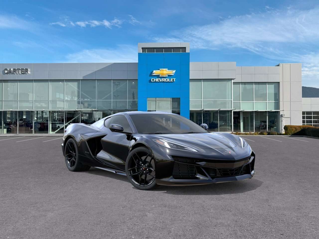 Black 2026 Chevrolet Corvette Coupe Rear-Wheel Drive 8-Speed Automatic