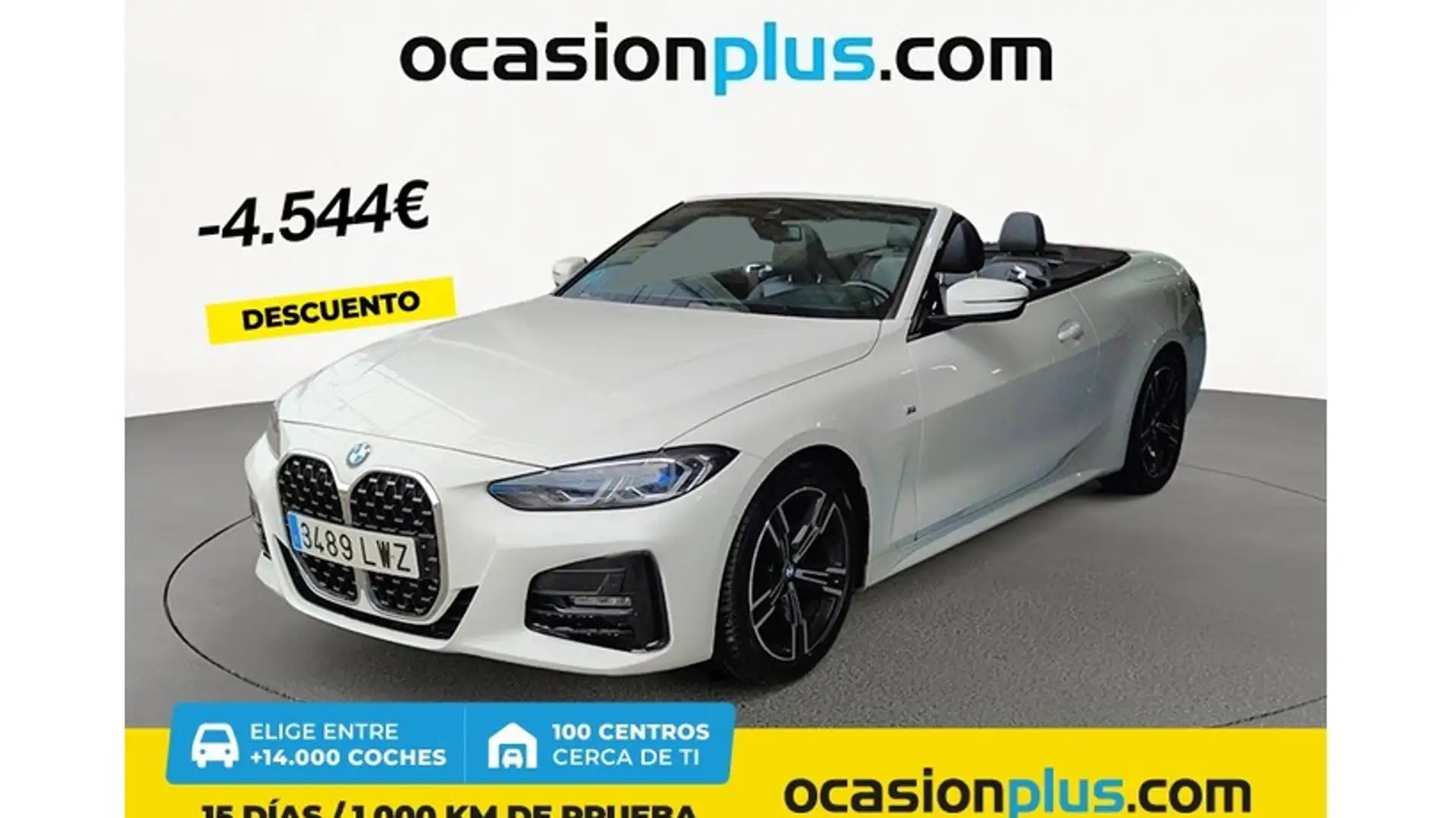 BMW 420 420iA Cabrio Weiß - 1