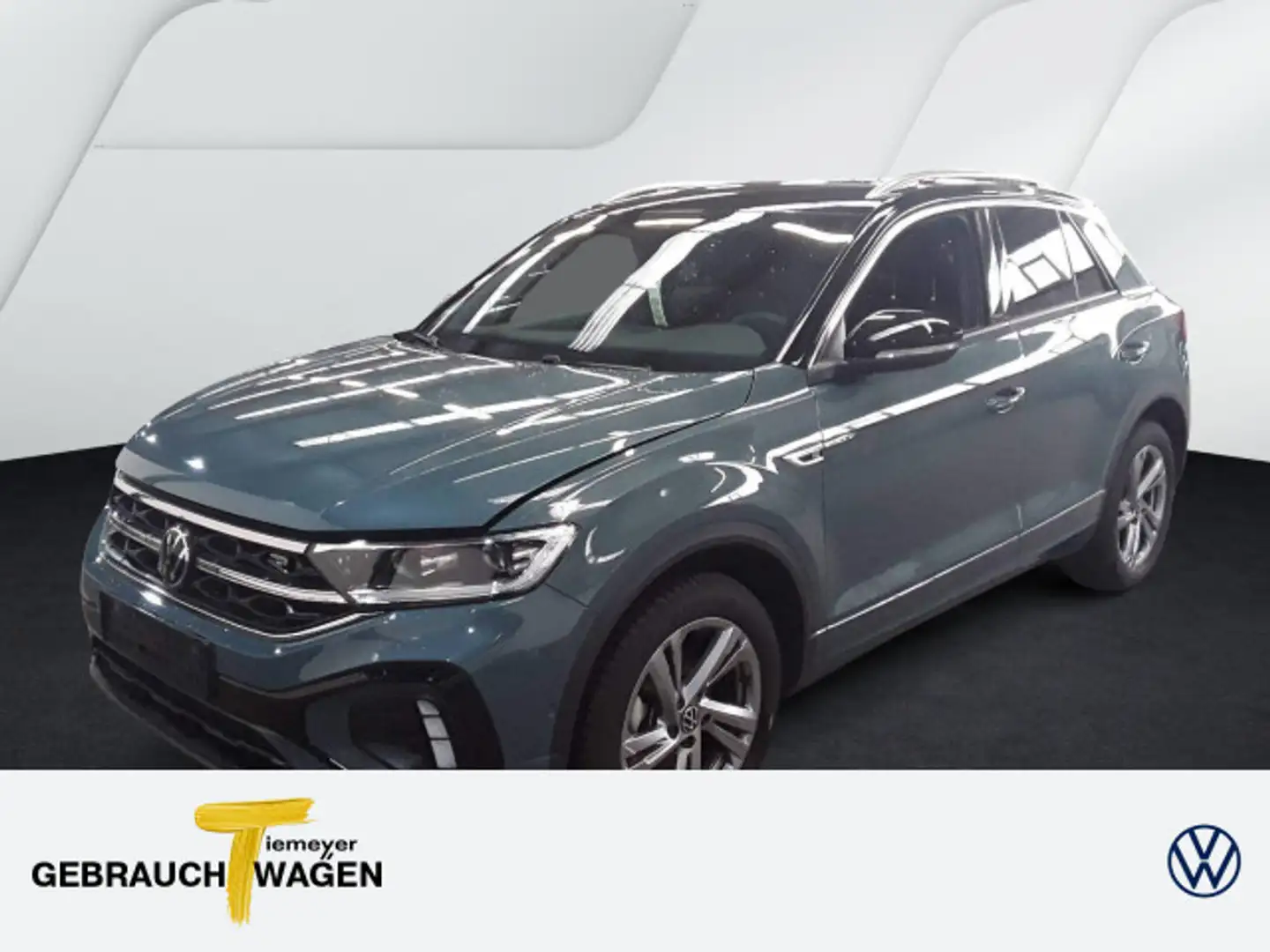 Volkswagen T-Roc 1.5 TSI DSG R-LINE LED NAVI KAMERA AHK Blau - 1