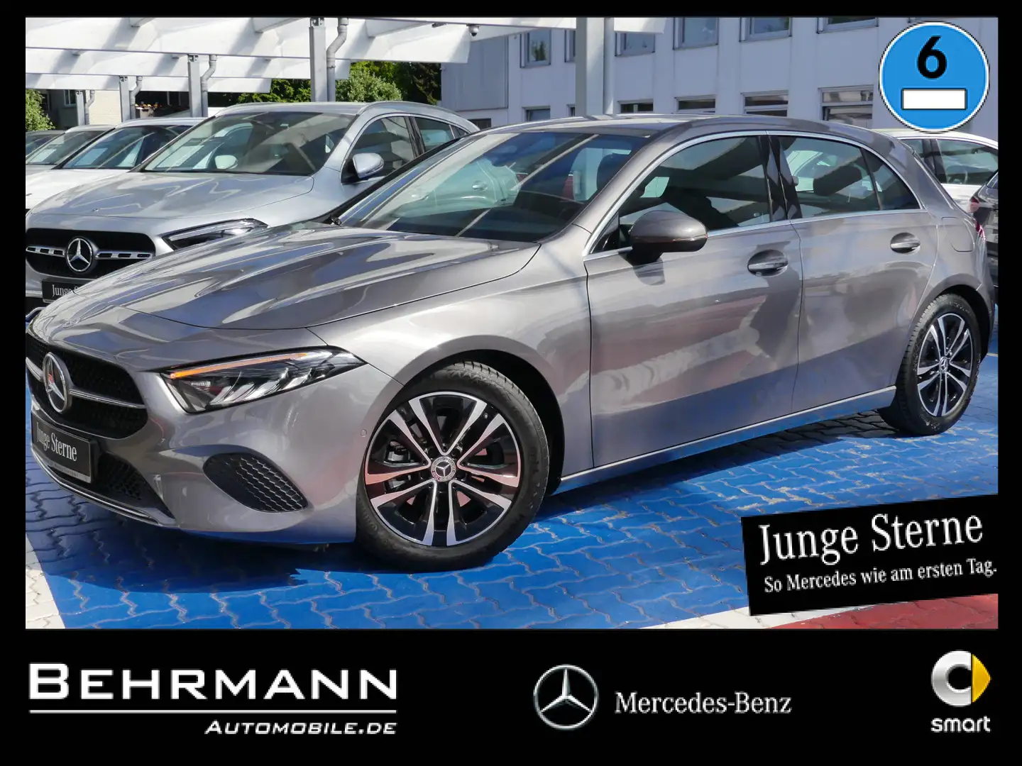 Mercedes-Benz A 200 A 200 Progressive +Distronic+R-Kamera+DAB+MBUX++ Grau - 1