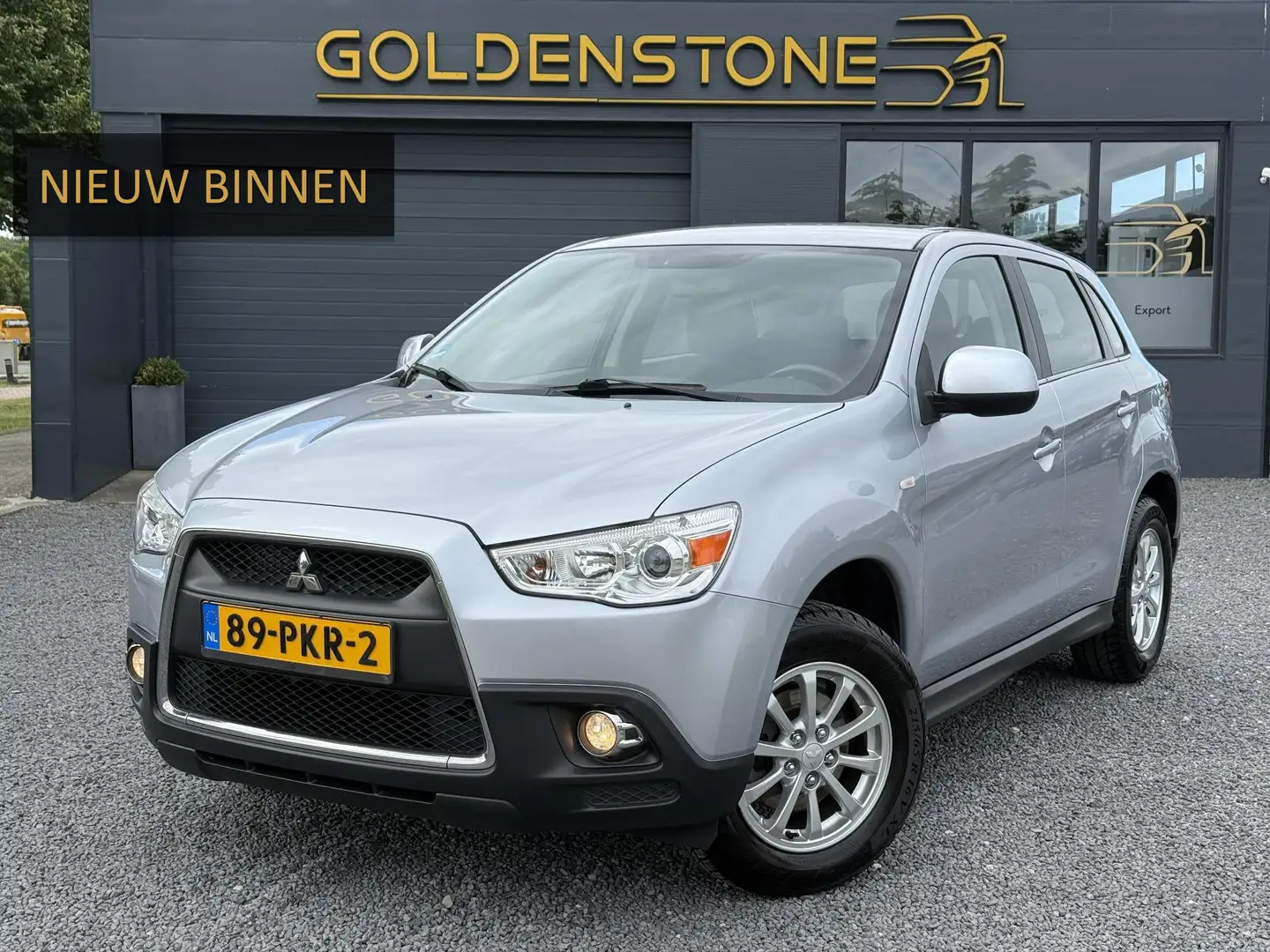 Mitsubishi ASX 1.6 Intro Edition ClearTec 2e Eigenaar,Airco,Cruis Grijs - 1