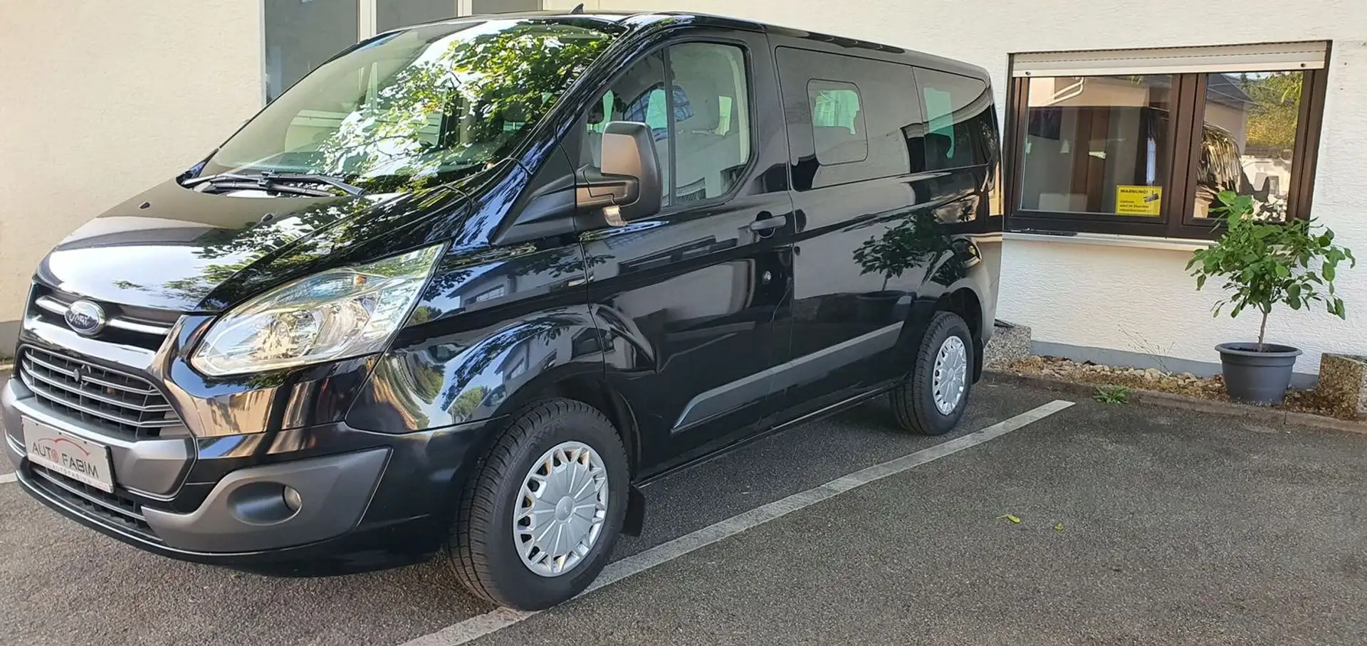 Ford Transit Custom 300*9 SITZE*KLIMA*6 GANG Noir - 1