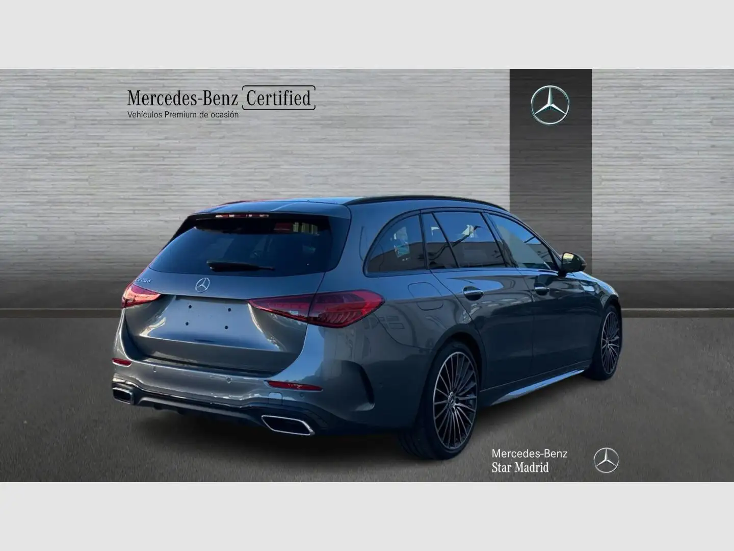 Mercedes-Benz C 220 d Estate Gris - 2