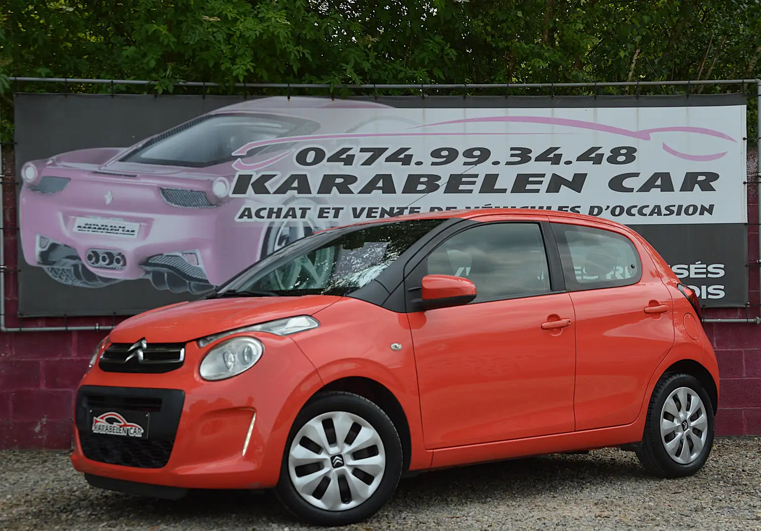 Citroen C1 1.0 VTi Feel CLIM CRUIS 26.603KM Rouge - 1
