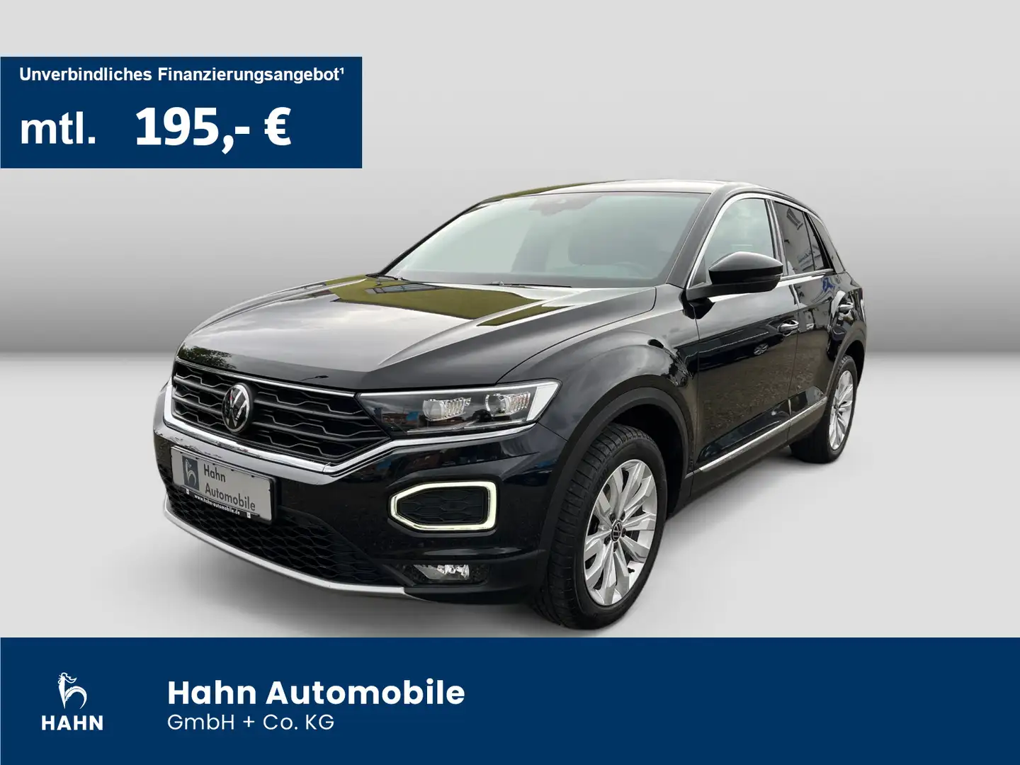 Volkswagen T-Roc 1.5TSI DSG Sport Navi PDC Cam Sitzh Climat Zwart - 1