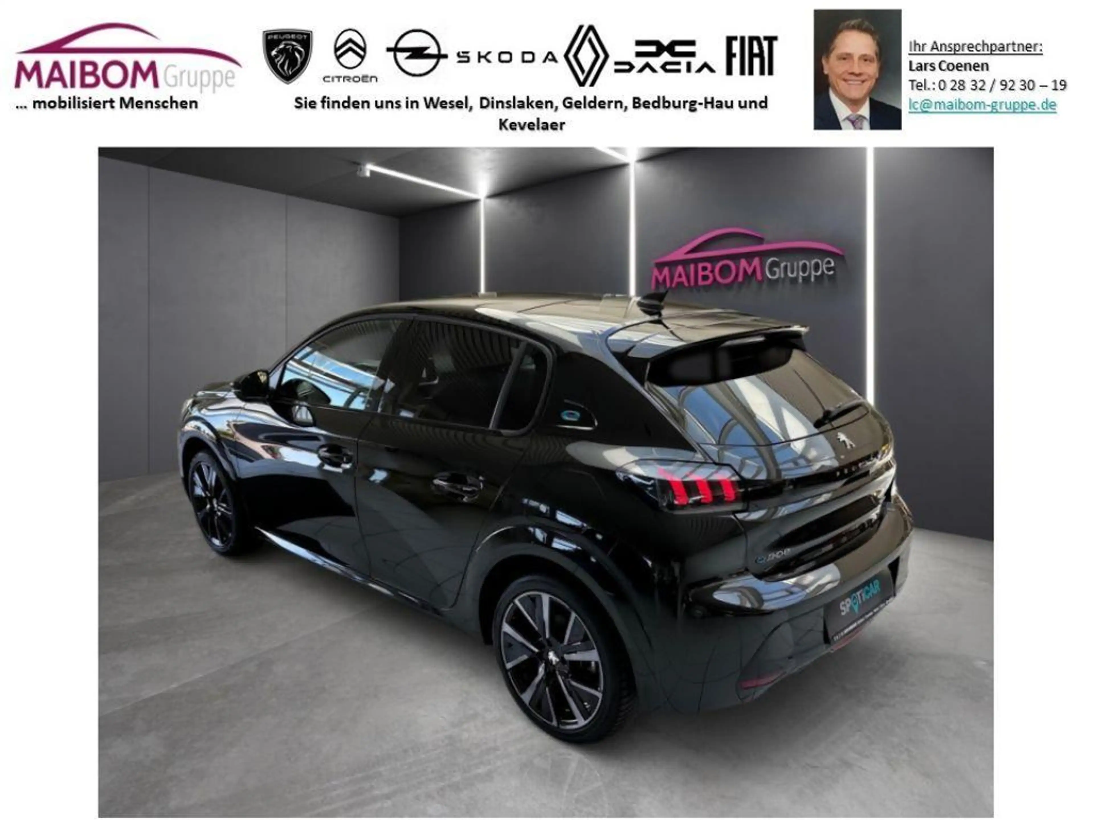 Peugeot e-208 GT Android Auto Metallic — photo 5