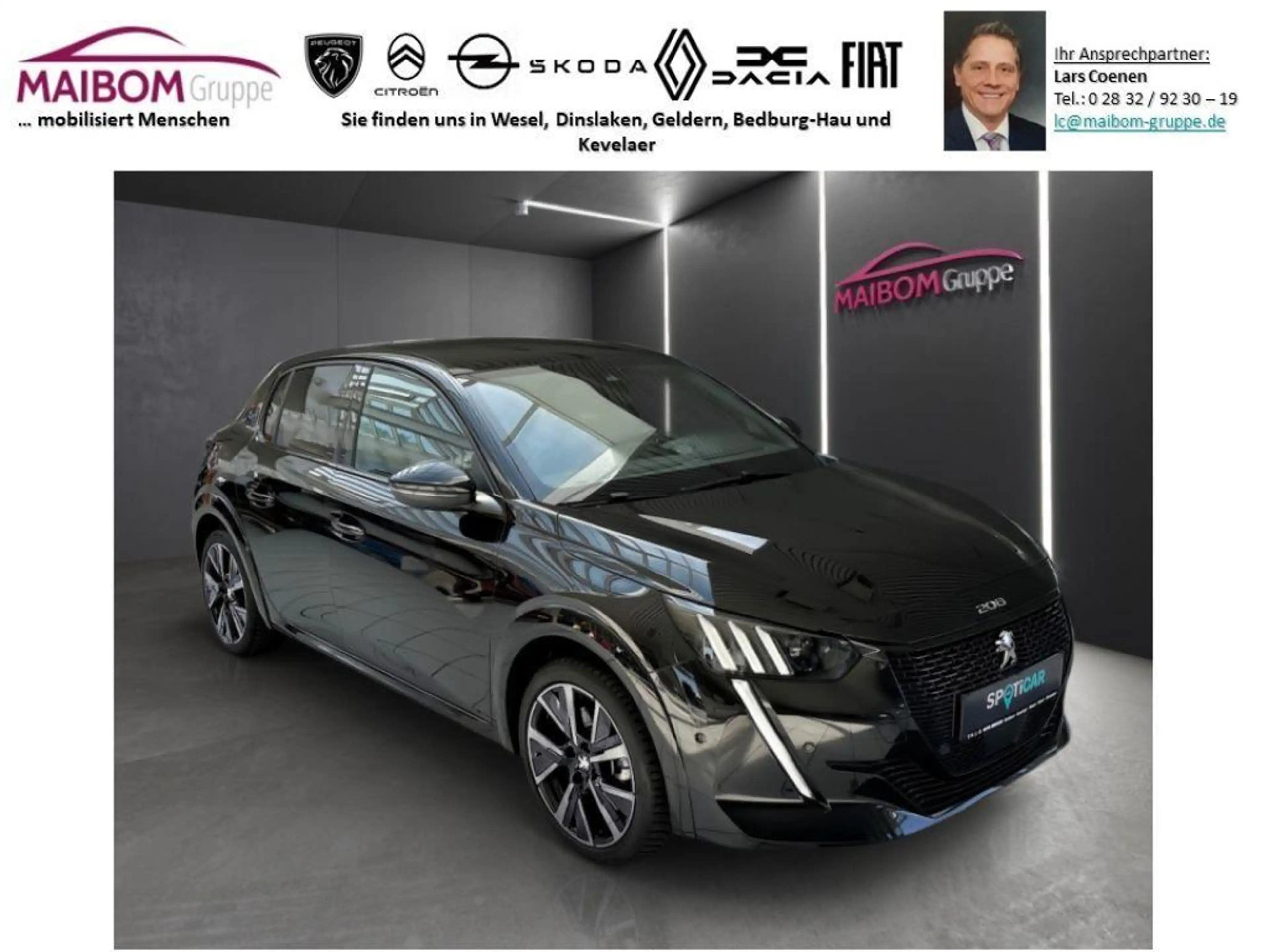 Peugeot e-208 GT Android Auto Metallic — photo 2
