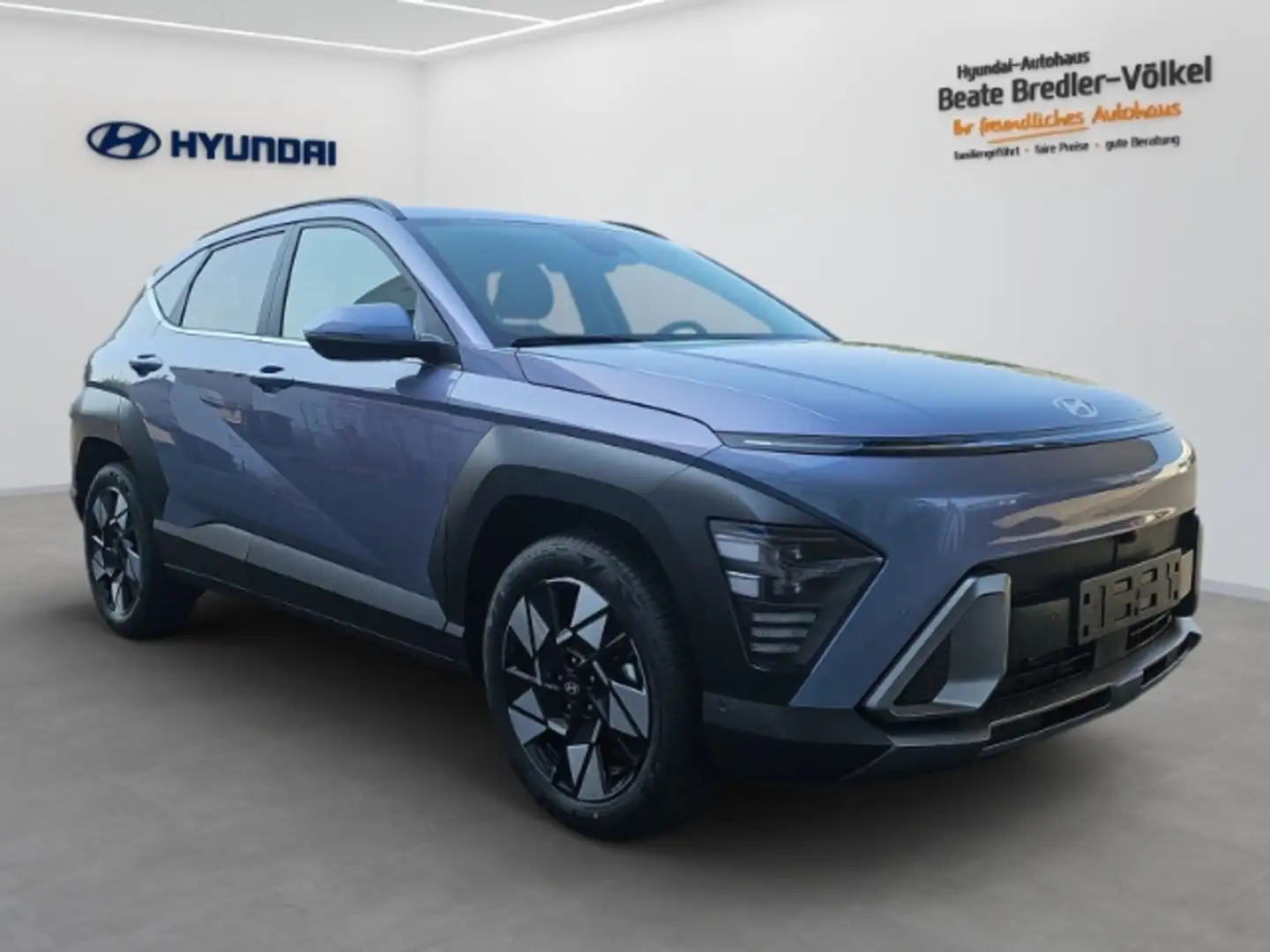 Hyundai KONA Prime 1.6 T-GDI 7-DCT NAVI LED Sitz-Paket Bleu - 2