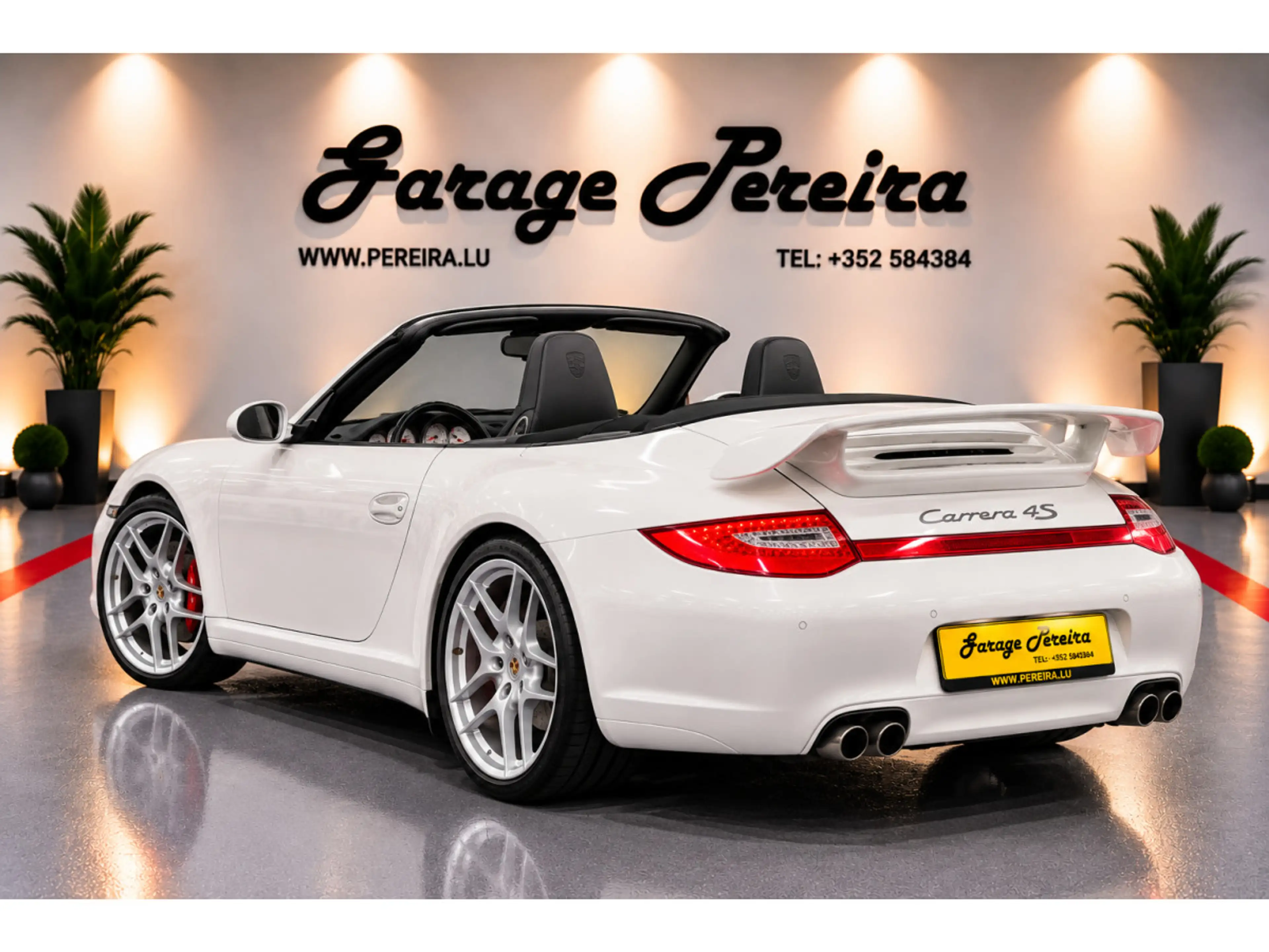 Porsche 997 997 Carrera 4S Cabriolet Cuir Gps Carnet complet — photo 6