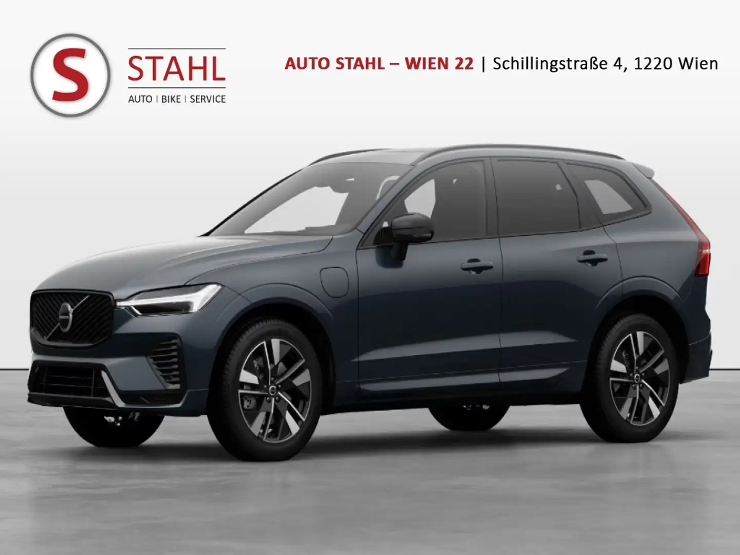 Volvo XC60 T6 AWD PHEV 18,8kWh Plus Dark Aut. Blau - 1