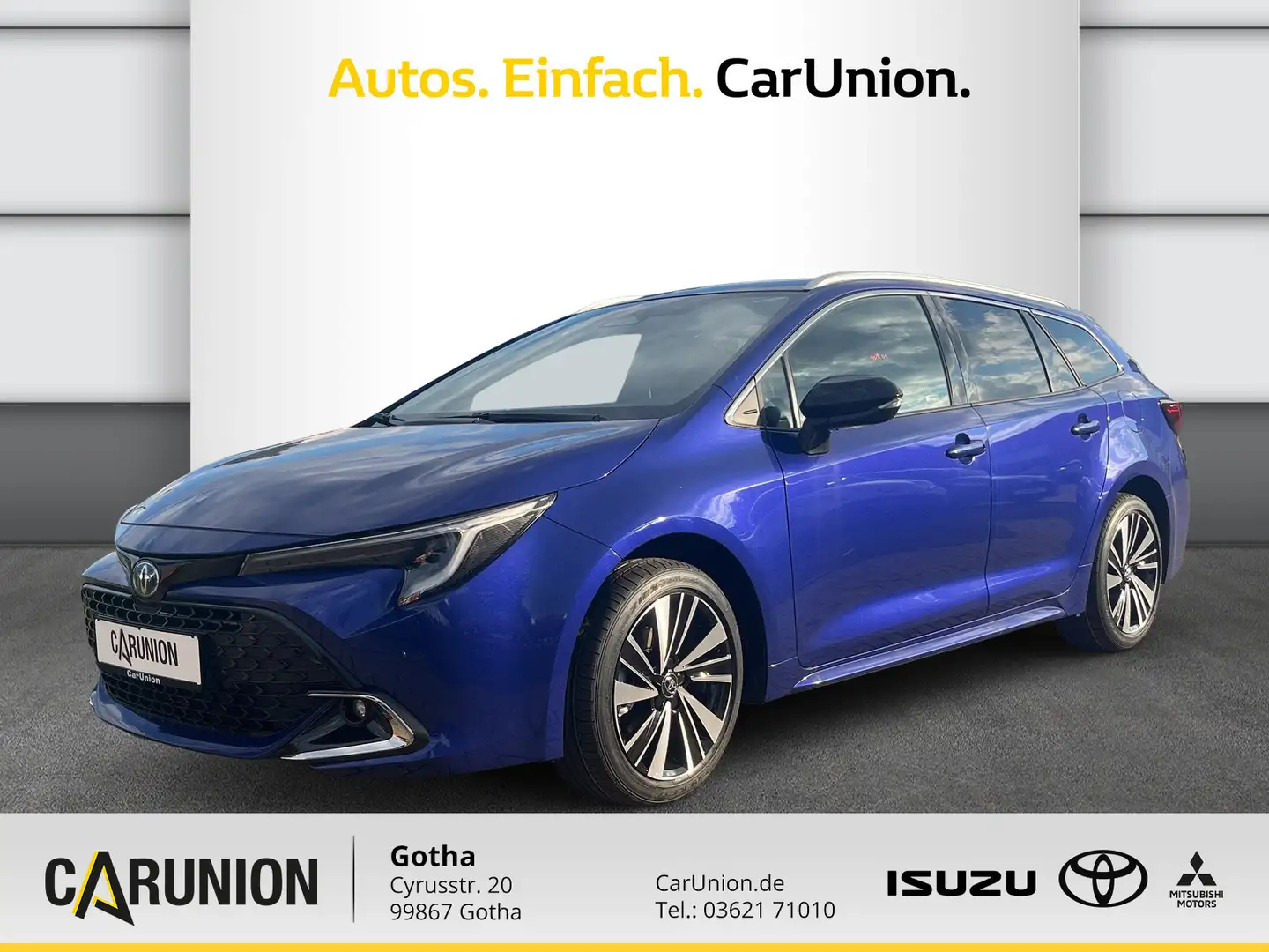 Toyota Corolla 1,8 l TS Hybrid LED/KAMERA/NAVI Bleu - 1