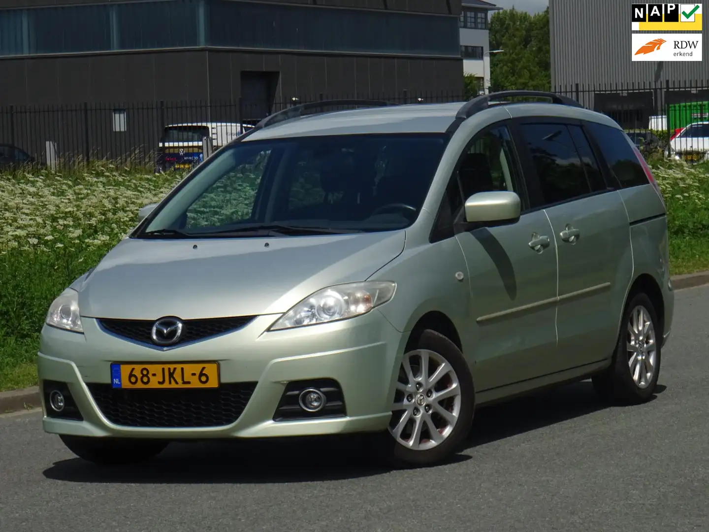 Mazda 5 2.0 TS Plus 7-PERSOONS NAP/AIRCO/CRUISE/PDC/NW APK Beige - 1