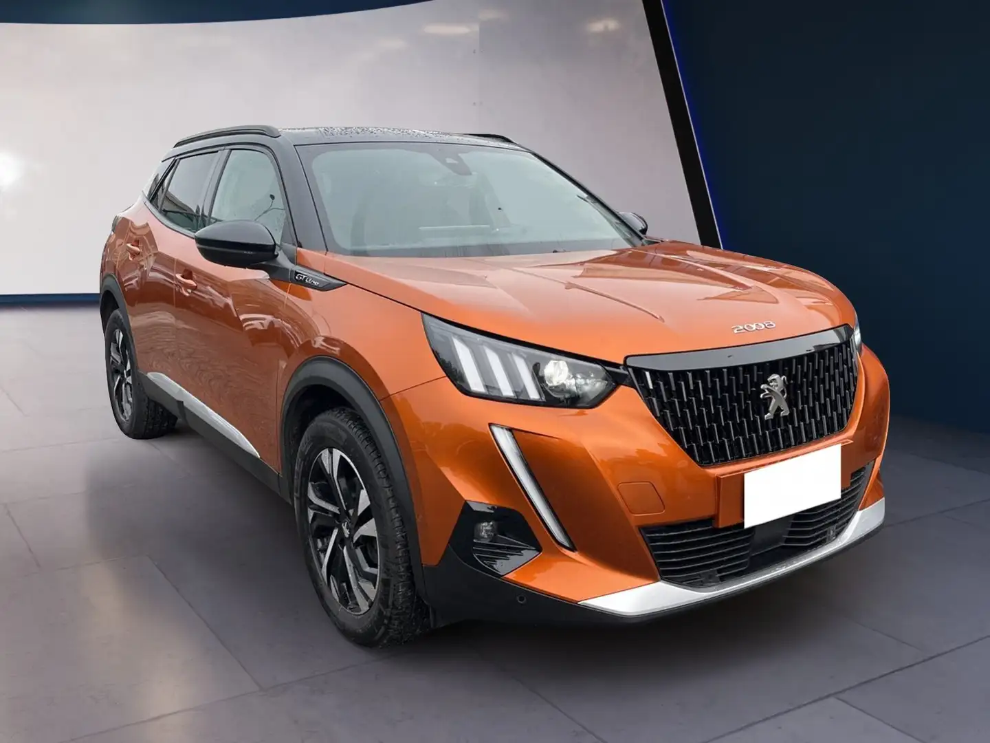 Peugeot 2008 II 2020 1.2 puretech GT Line s&s 130cv eat8 Arancione - 2