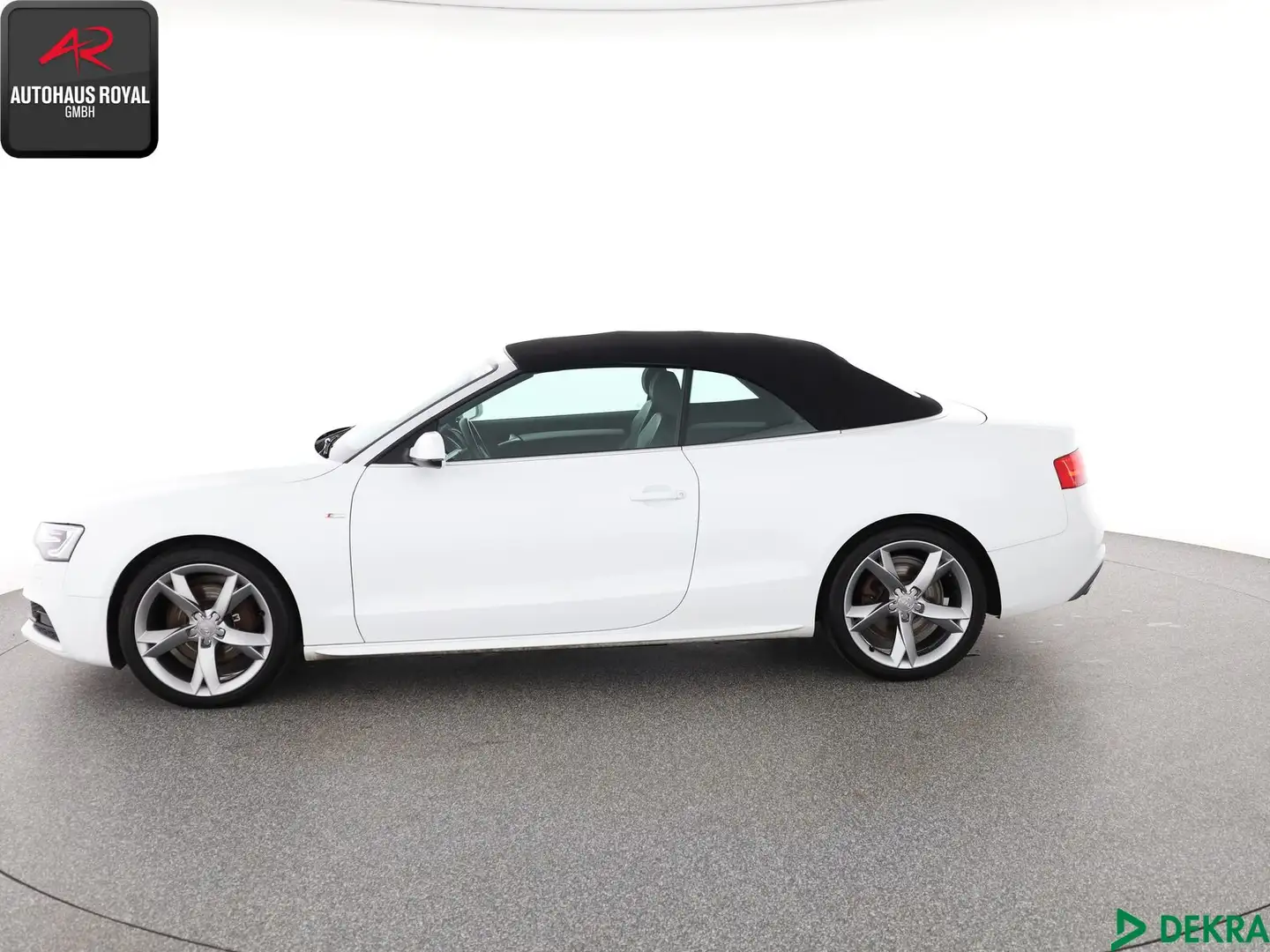 Audi A5 A5 Cabrio 2.0 TFSI qu 3x S LINE 1.HD,MEMORY,19Z. Weiß - 2