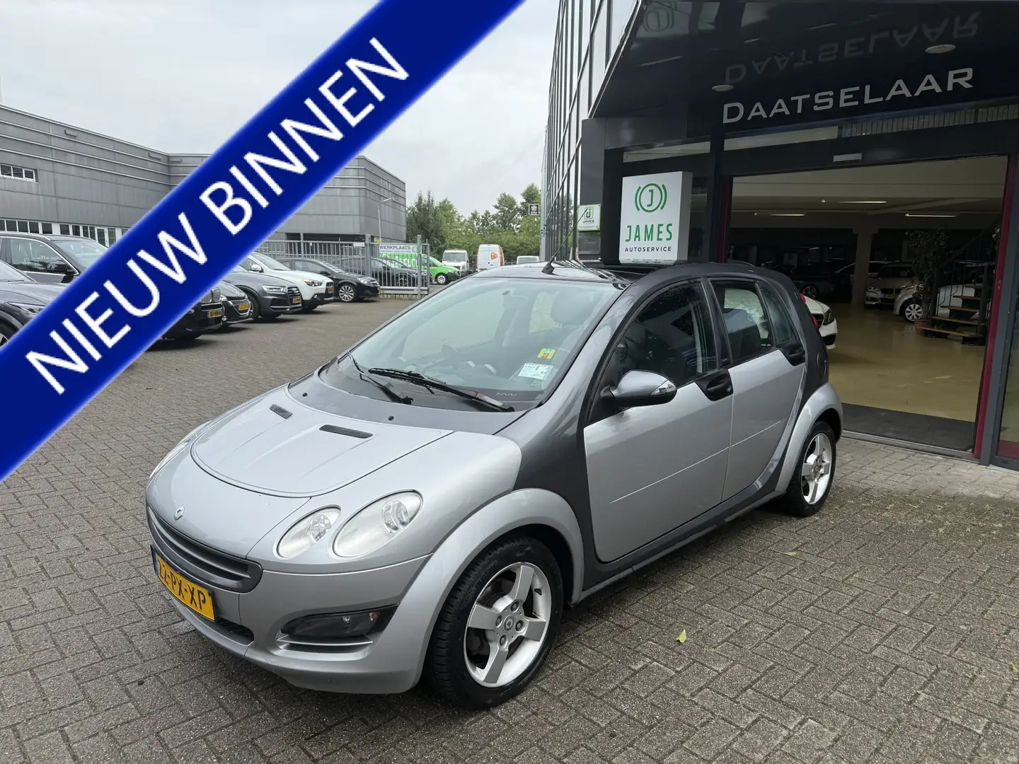 smart forFour 1.3 passion panoramadak Grijs - 1
