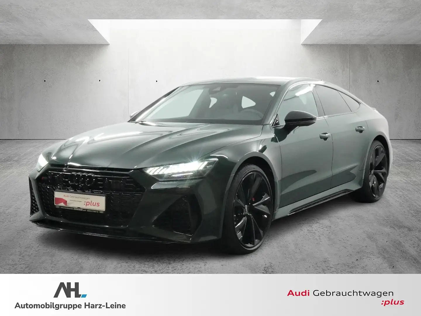 Audi RS7 Sportback Allradlenkung, HuD, Standheizung Zöld - 1
