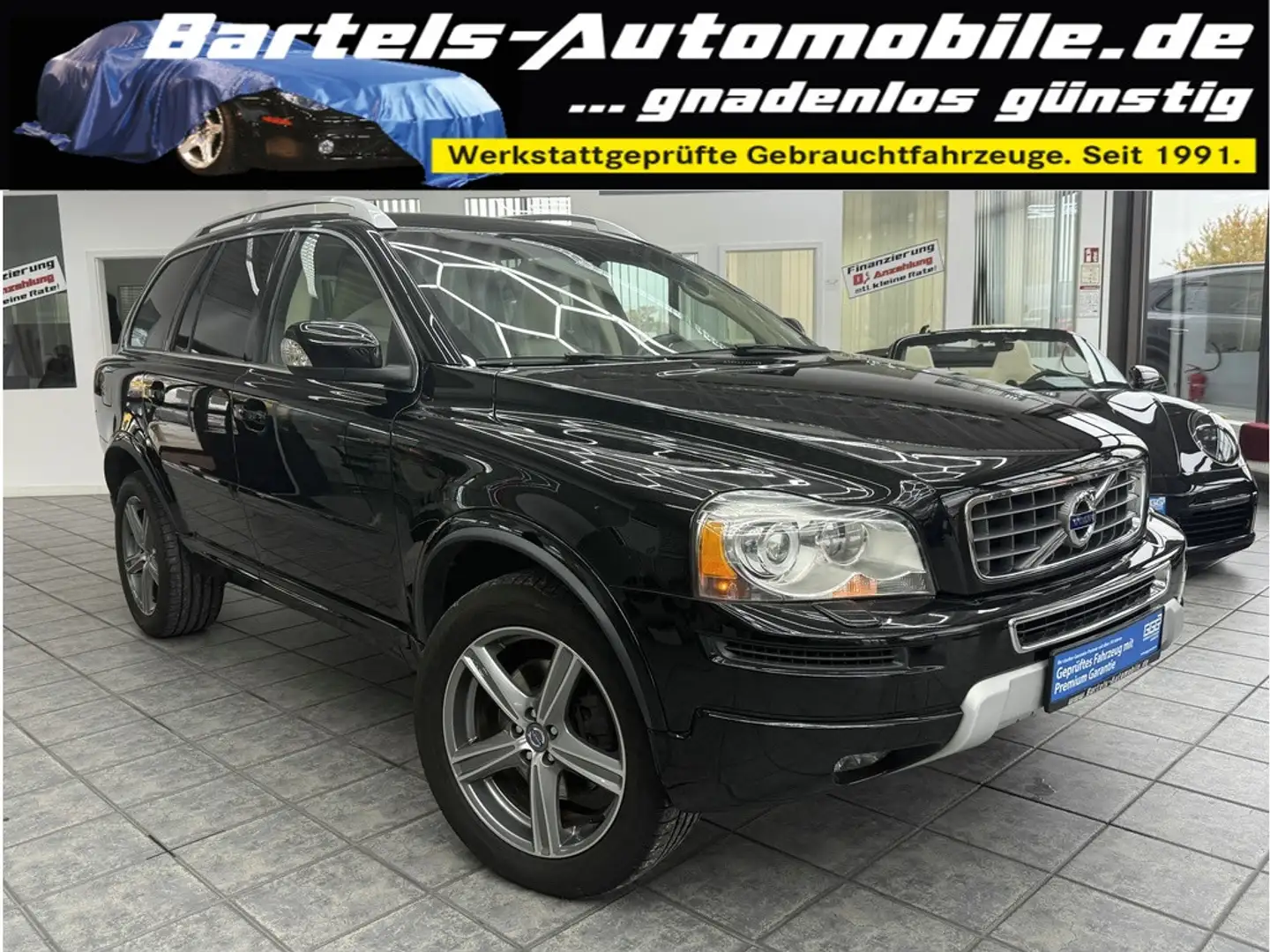 Volvo XC90 D5 AWD Momentum, 7-Sitzer, Standh., Leder Schwarz - 1