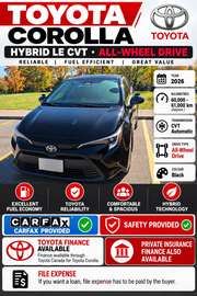 Hybrid LE AWD | Fuel Saver | No Accidents