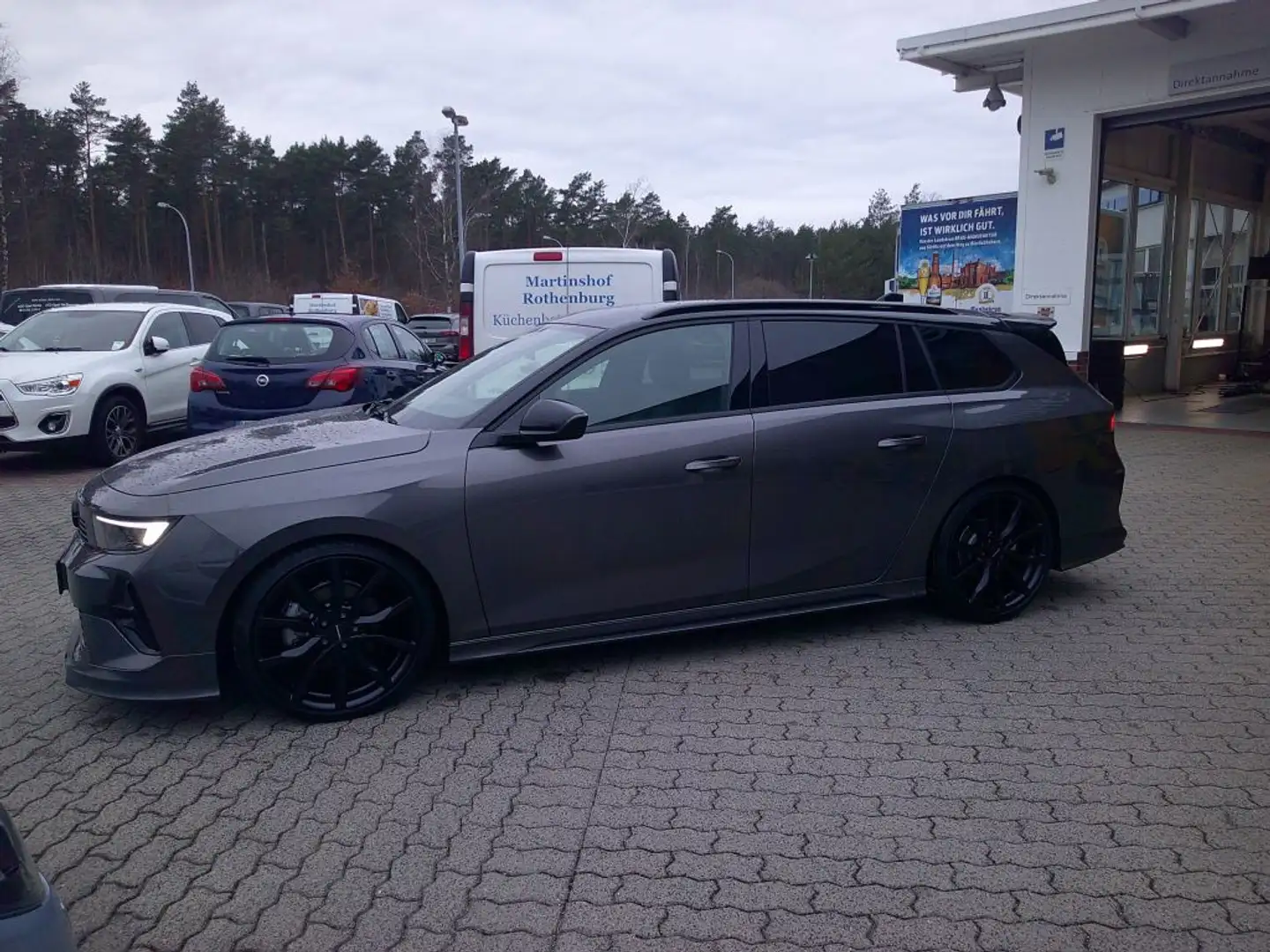 Opel Astra Sports Tourer 1.2 Turbo Automatik Ultimate (L) Grau - 2