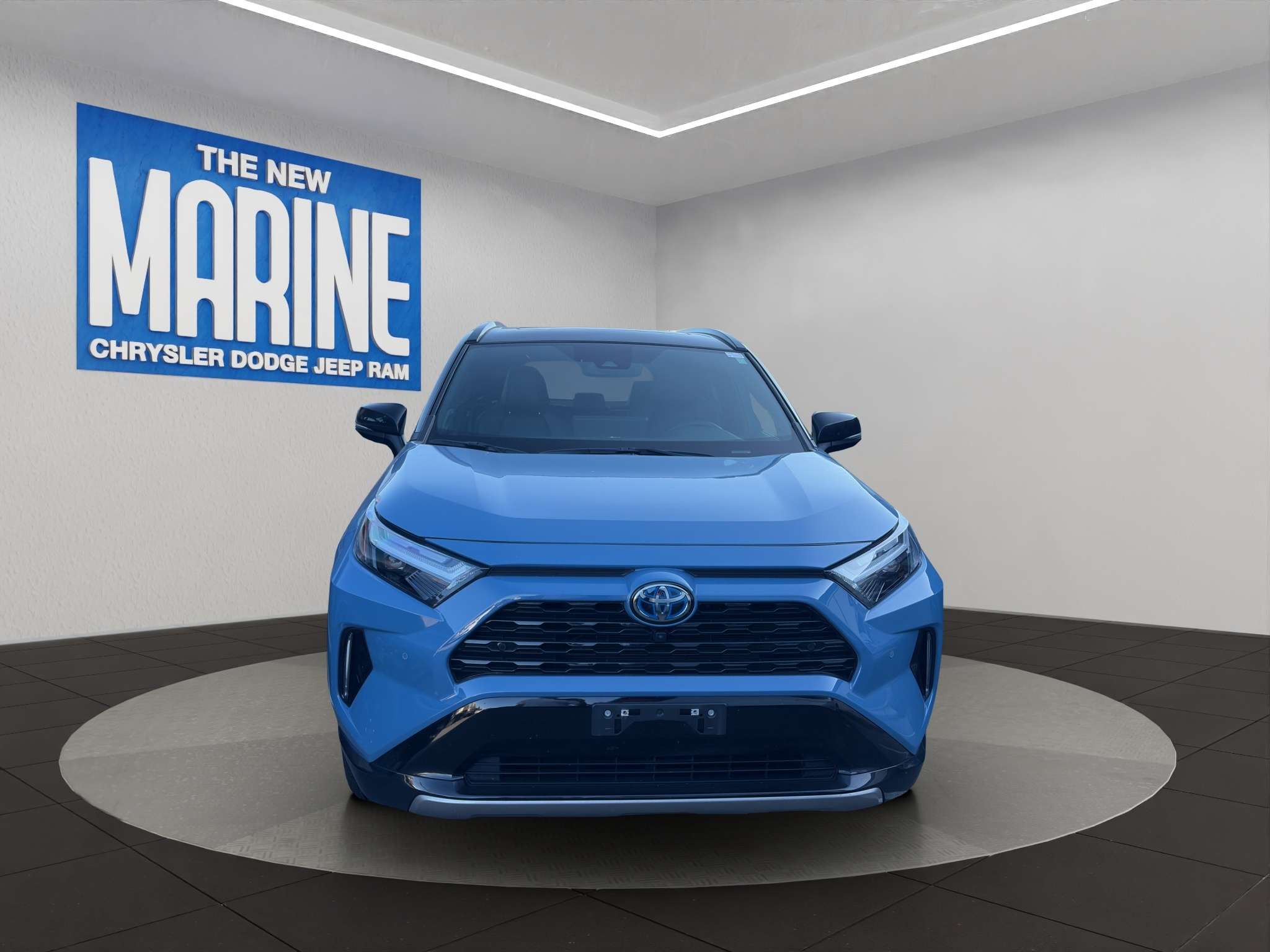 Blue 2024 Toyota RAV4 Hybrid SUV / Crossover All-Wheel Drive Automatic