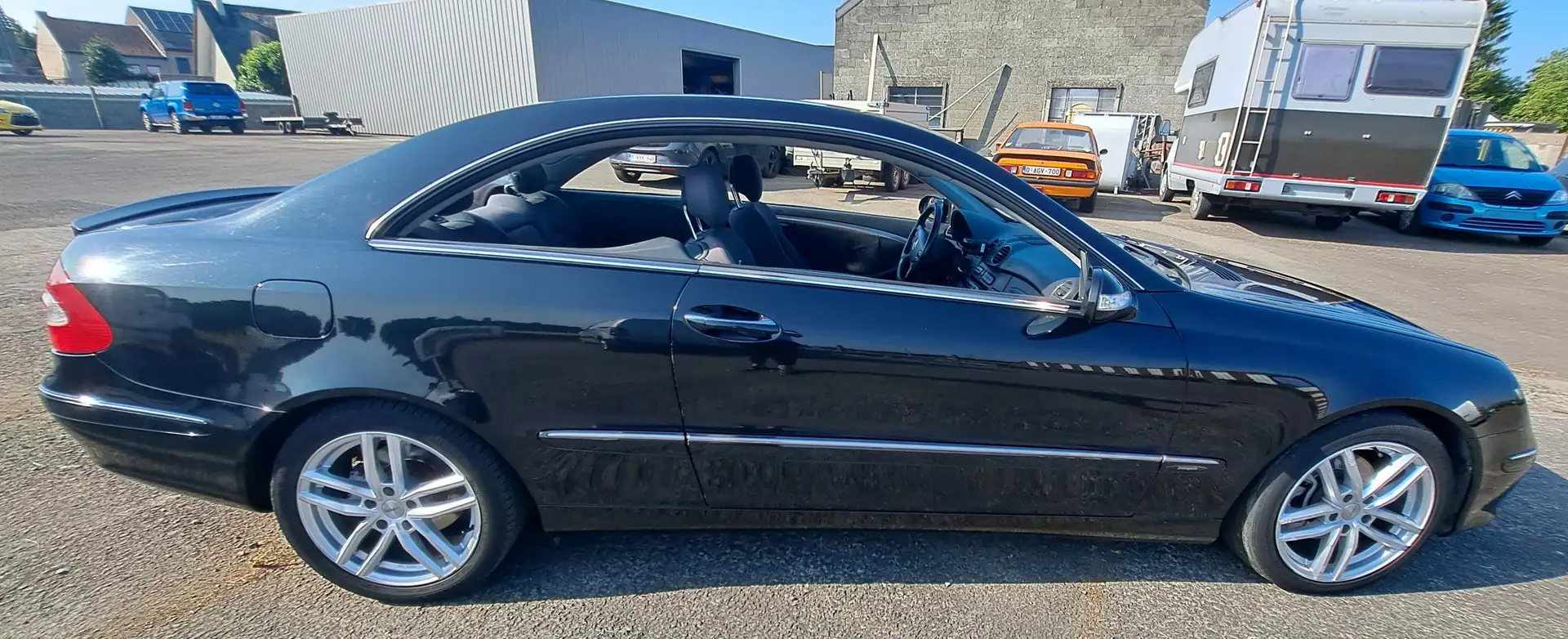 Mercedes-Benz CLK 270 CLK 270 CDI Elegance Zwart - 2